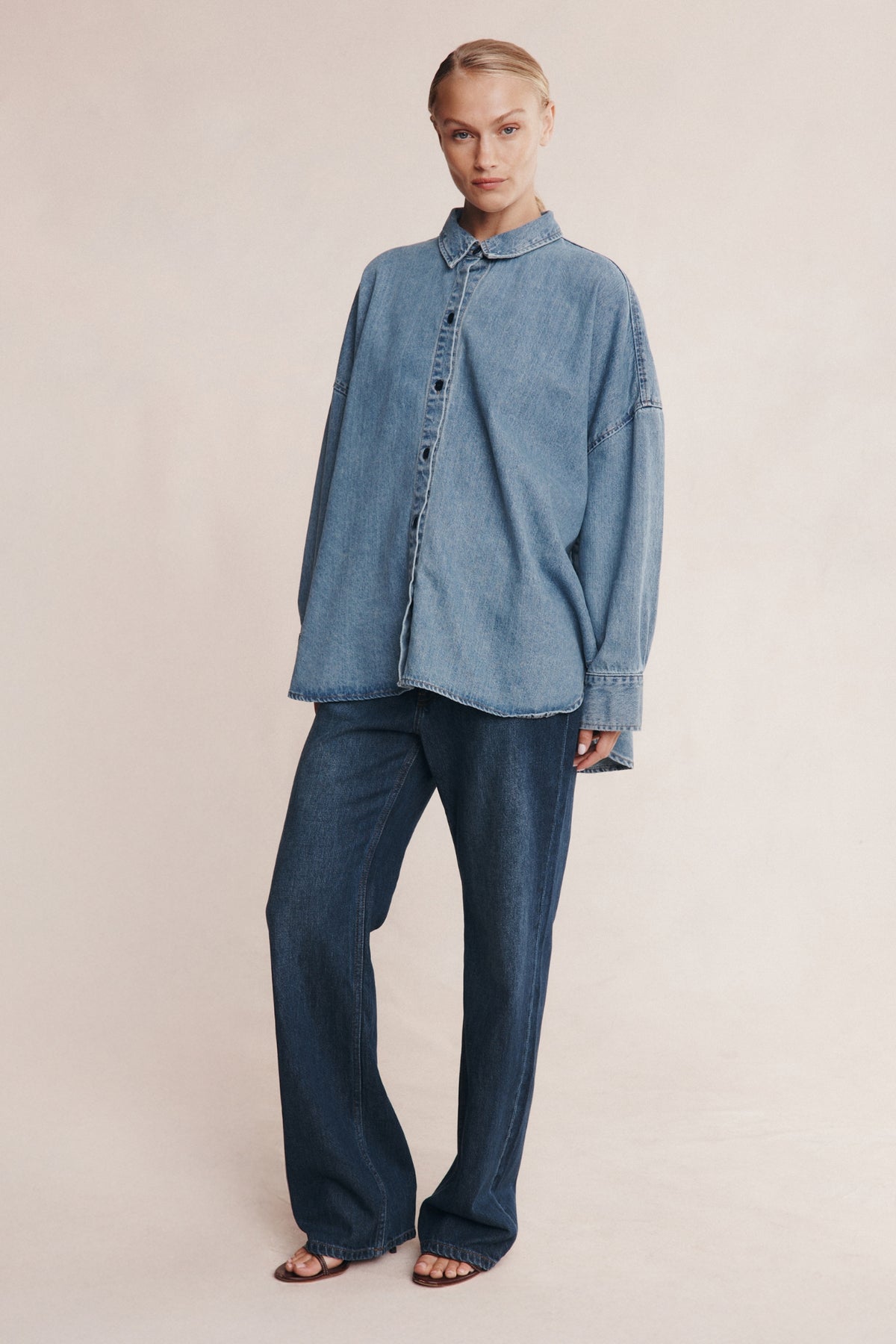 Marle Jordy Shirt // Light Wash