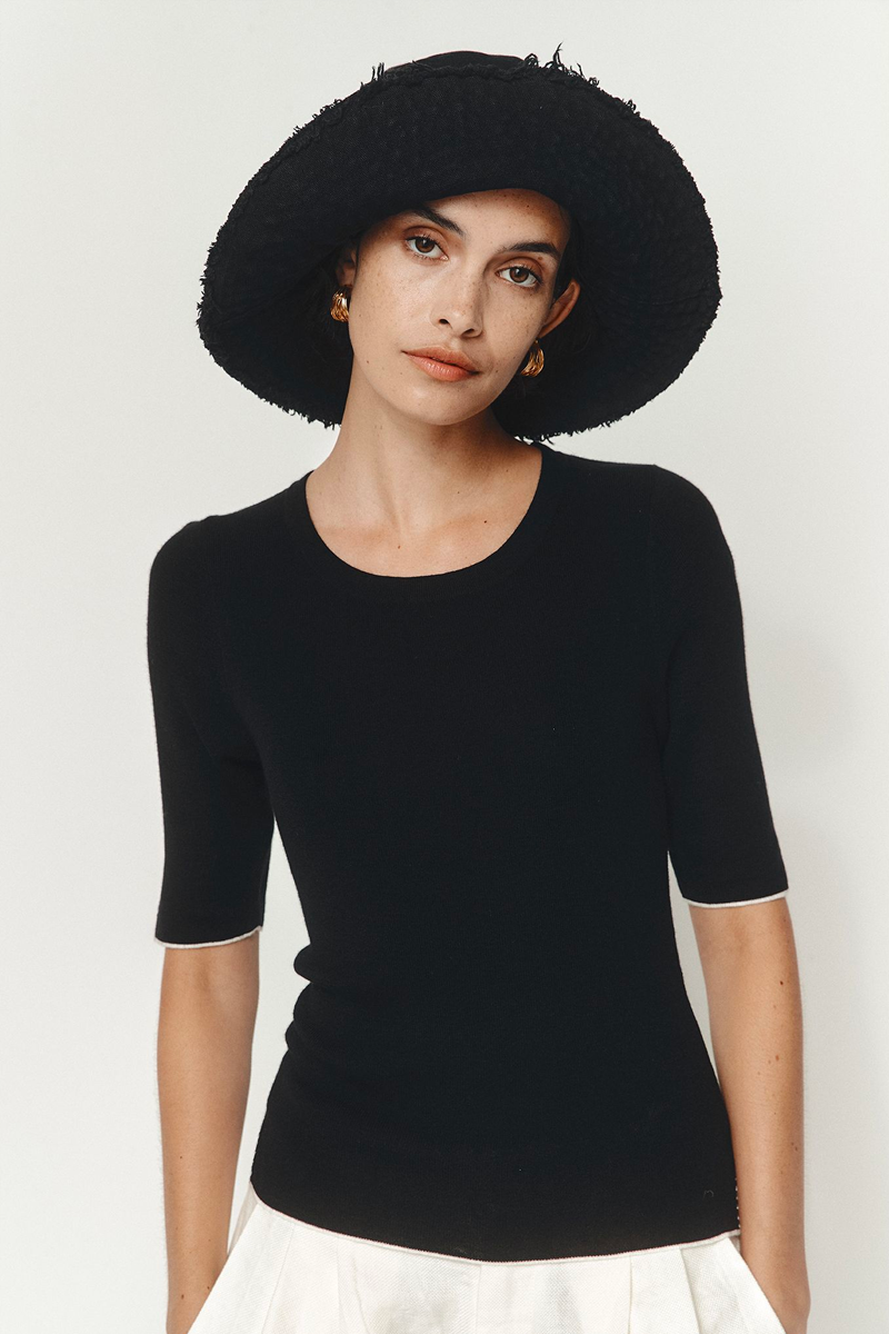 Marle Nonna Hat S24 // Black