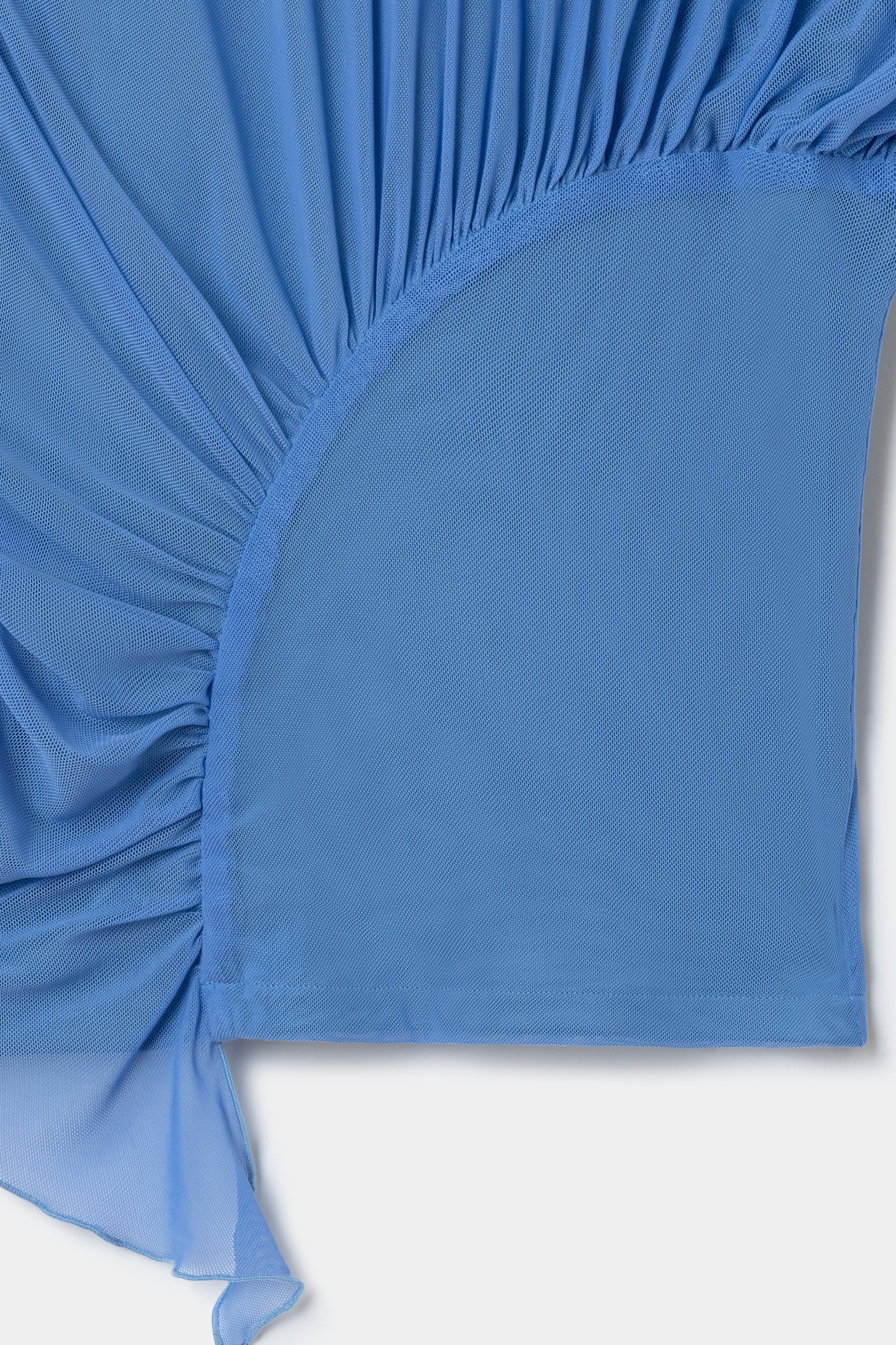 Laagam Gemini Draped Top // Blue