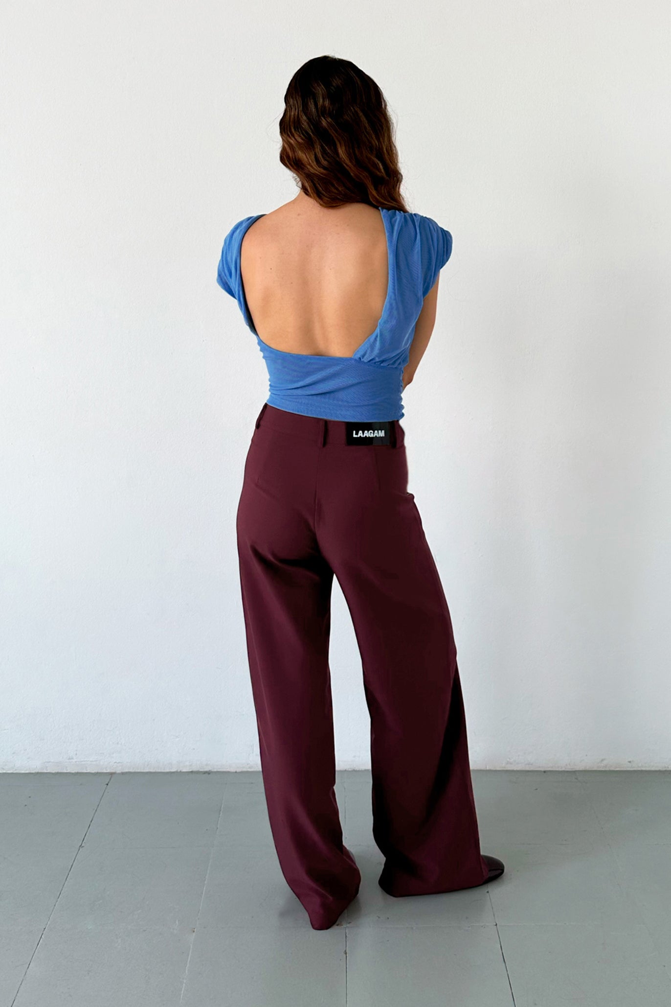 Laagam Zion Pants // Burgundy