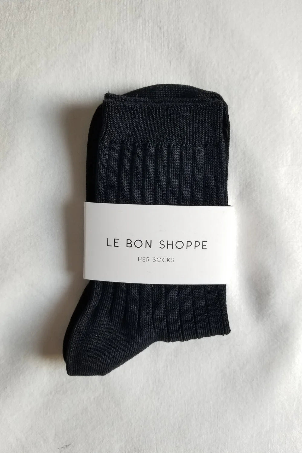 Le Bon Shoppe Her Socks MC Cotton // Black