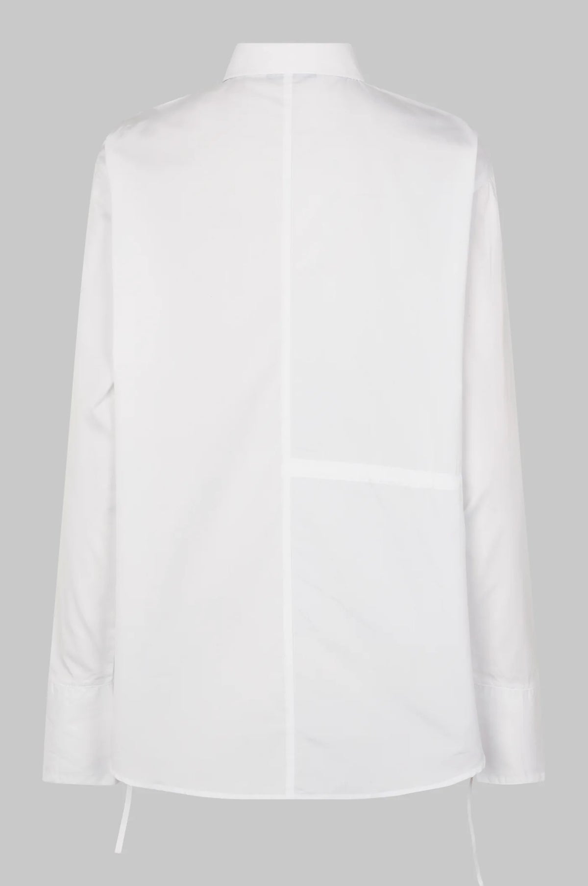 Oval Square Rosy Shirt // White