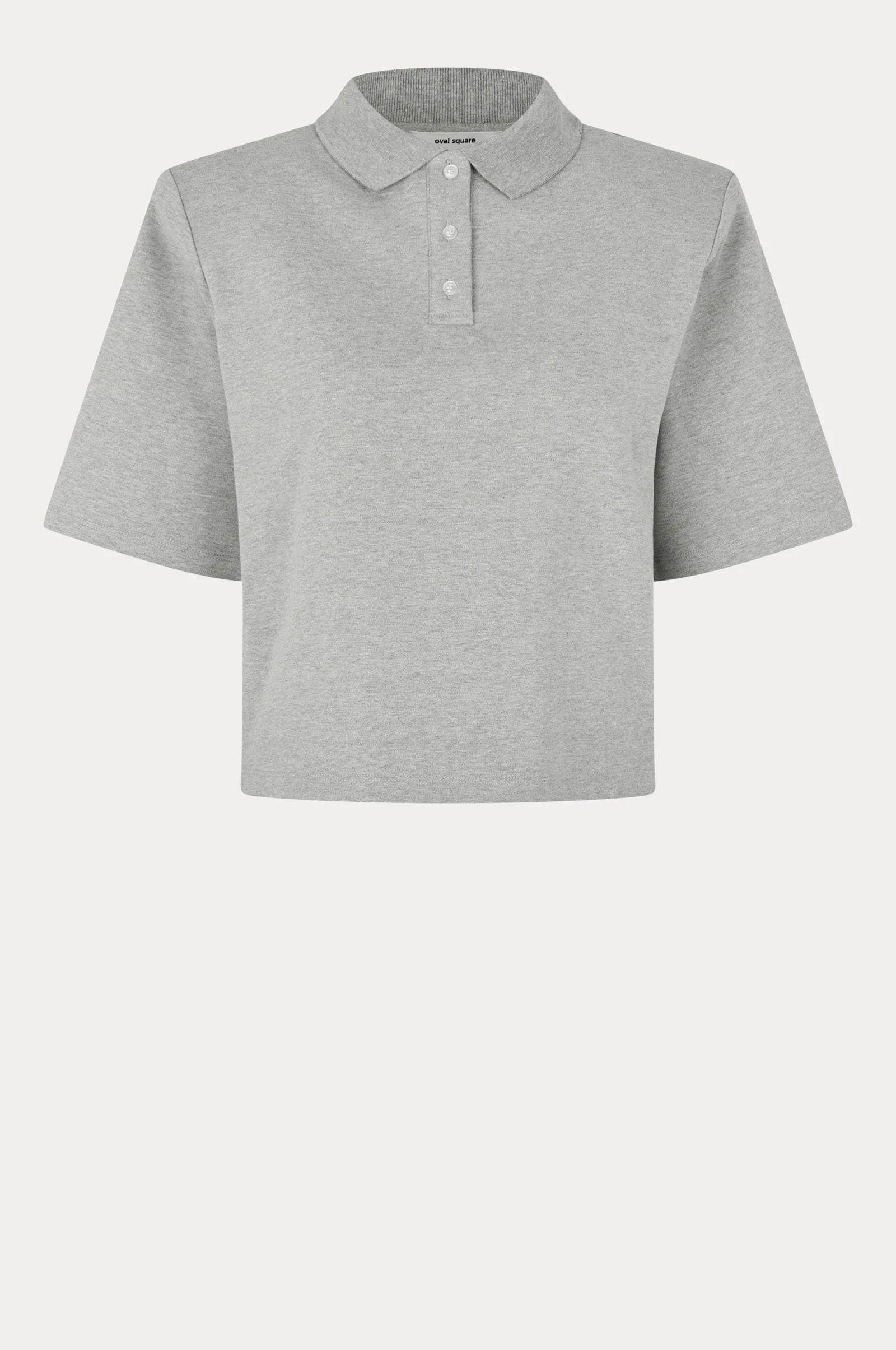 Oval Square Lana Polo // Grey