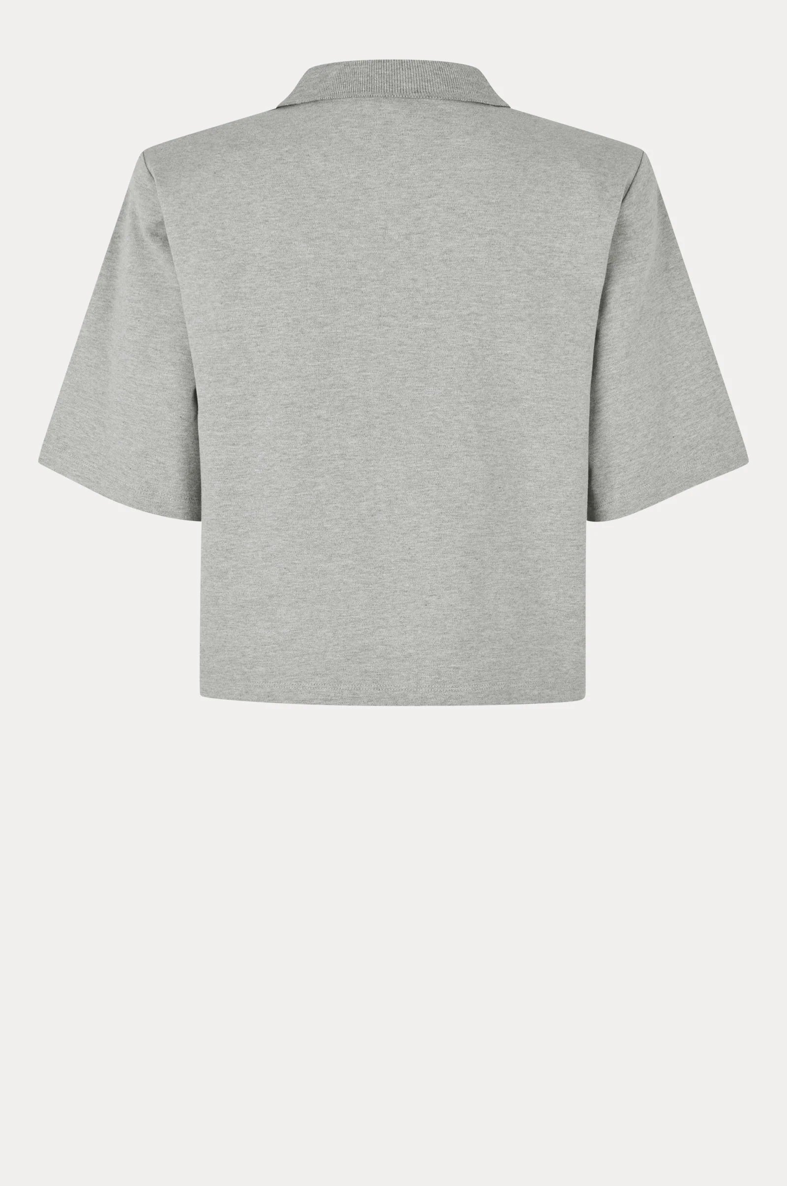 Oval Square Lana Polo // Grey