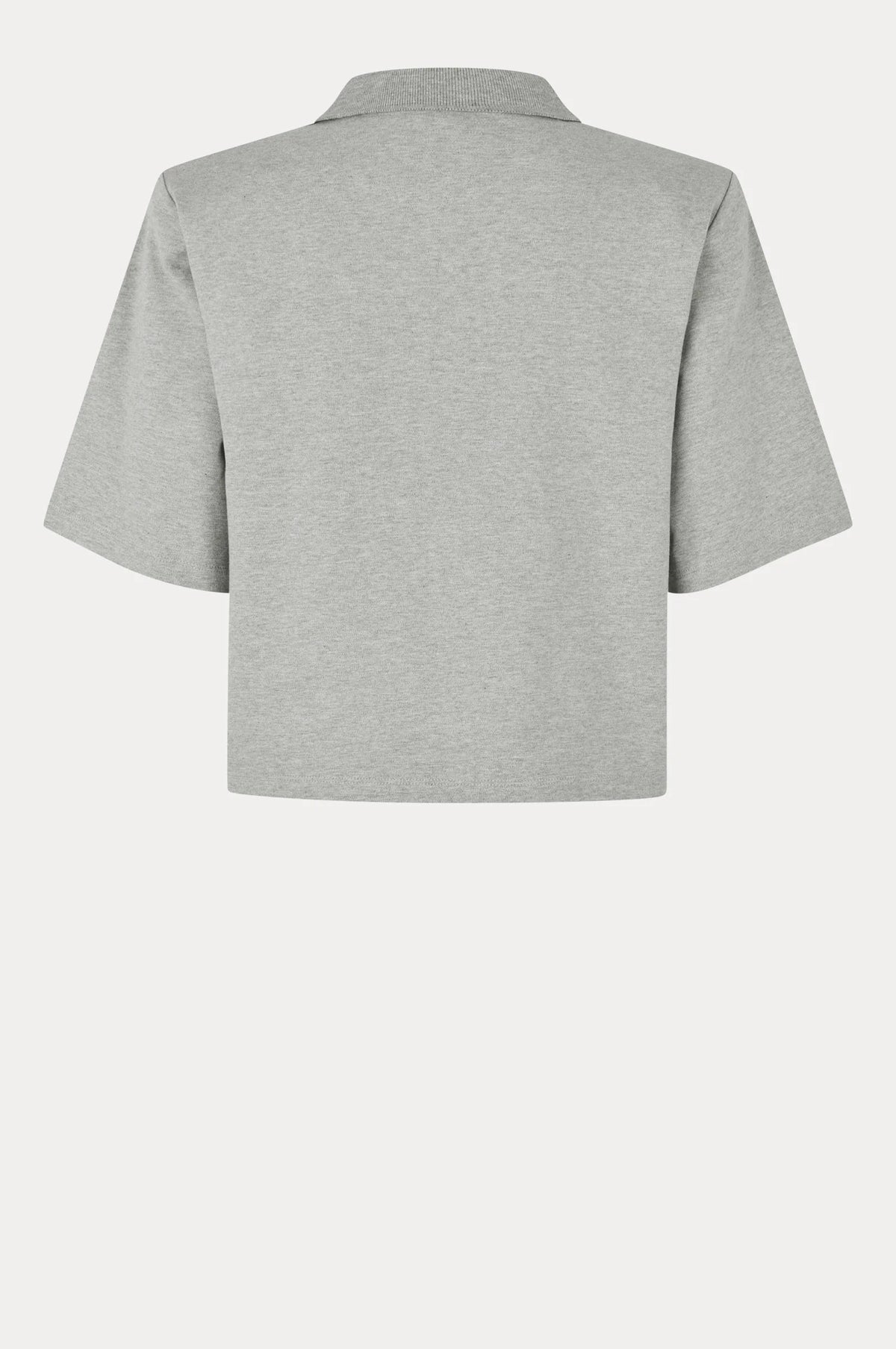 Oval Square Lana Polo // Grey