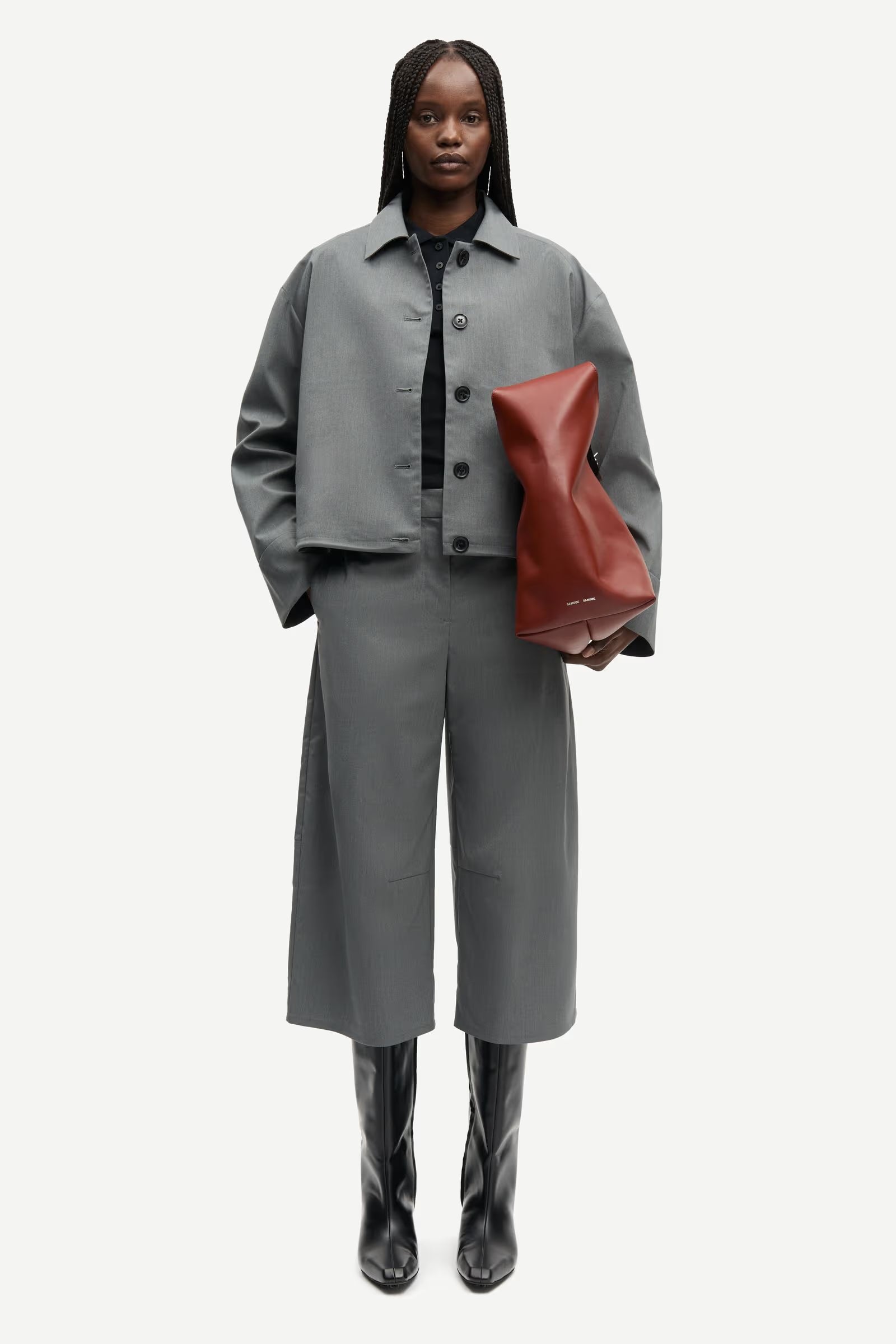 Samsøe Samsøe Sakelly Jacket // Gun Metal