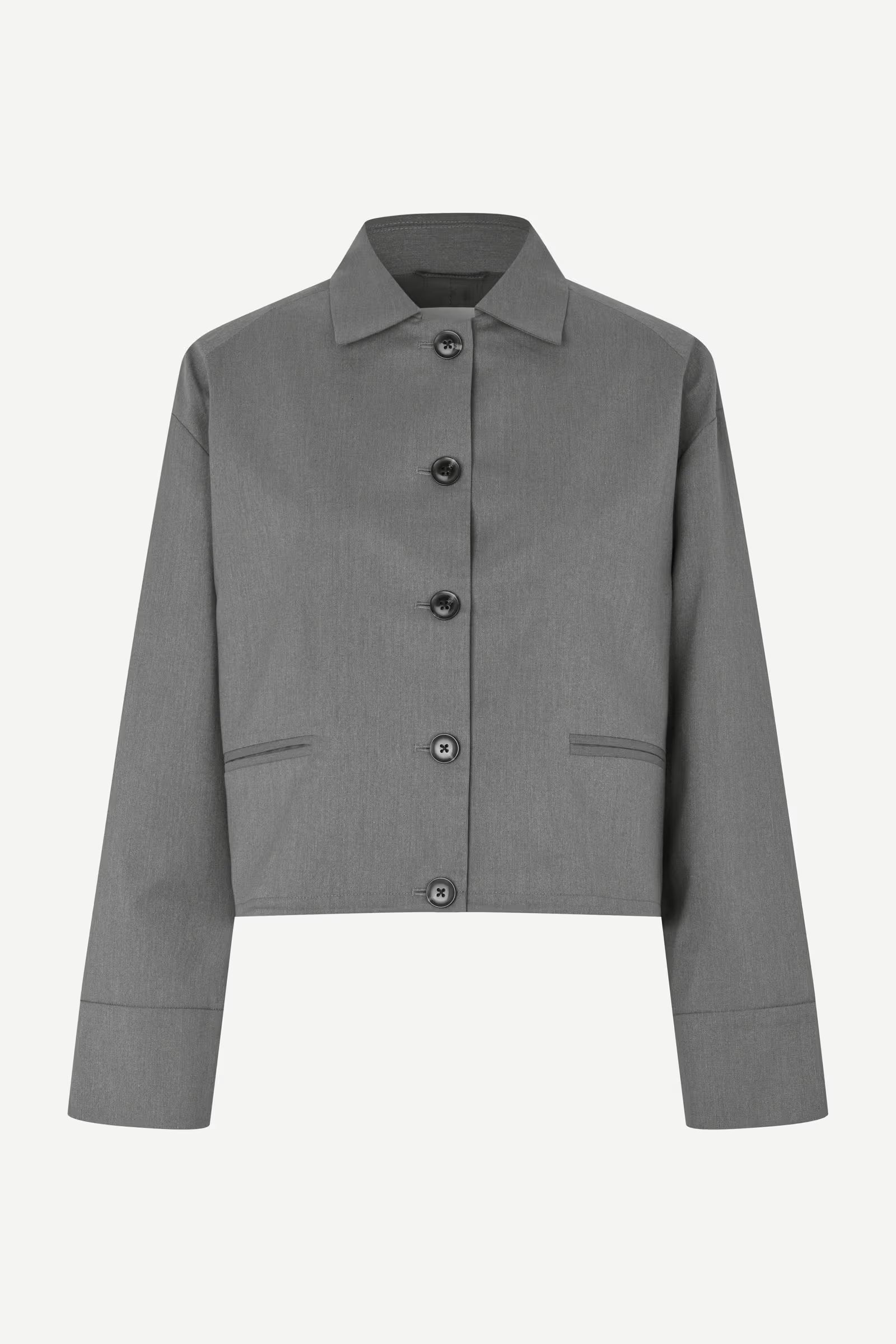 Samsøe Samsøe Sakelly Jacket // Gun Metal