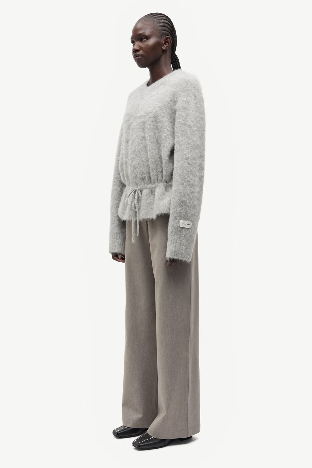 Samsøe Samsøe Salo v-neck Knit // Grey mel.