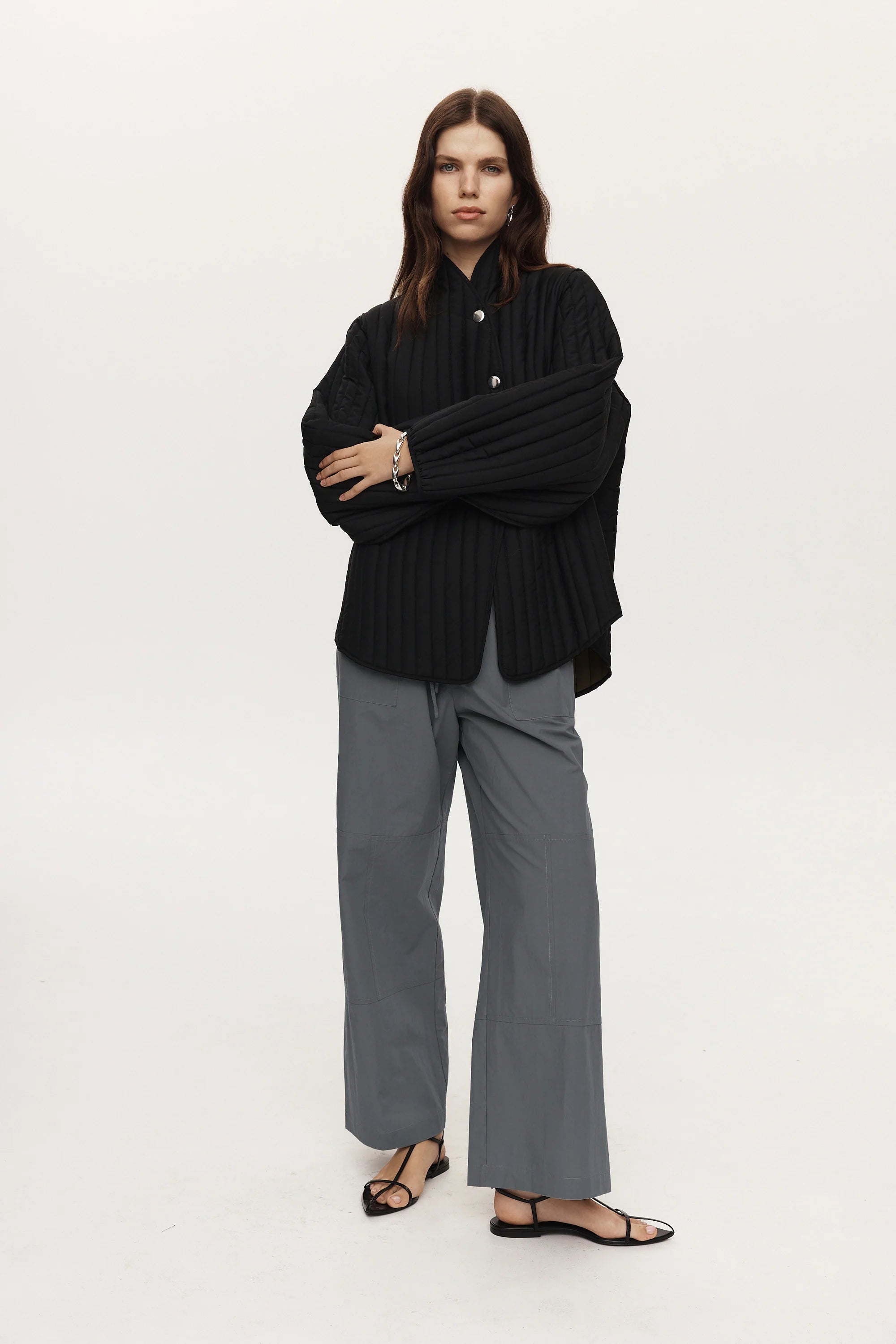 Marle Agnes Jacket  // Black / Choc