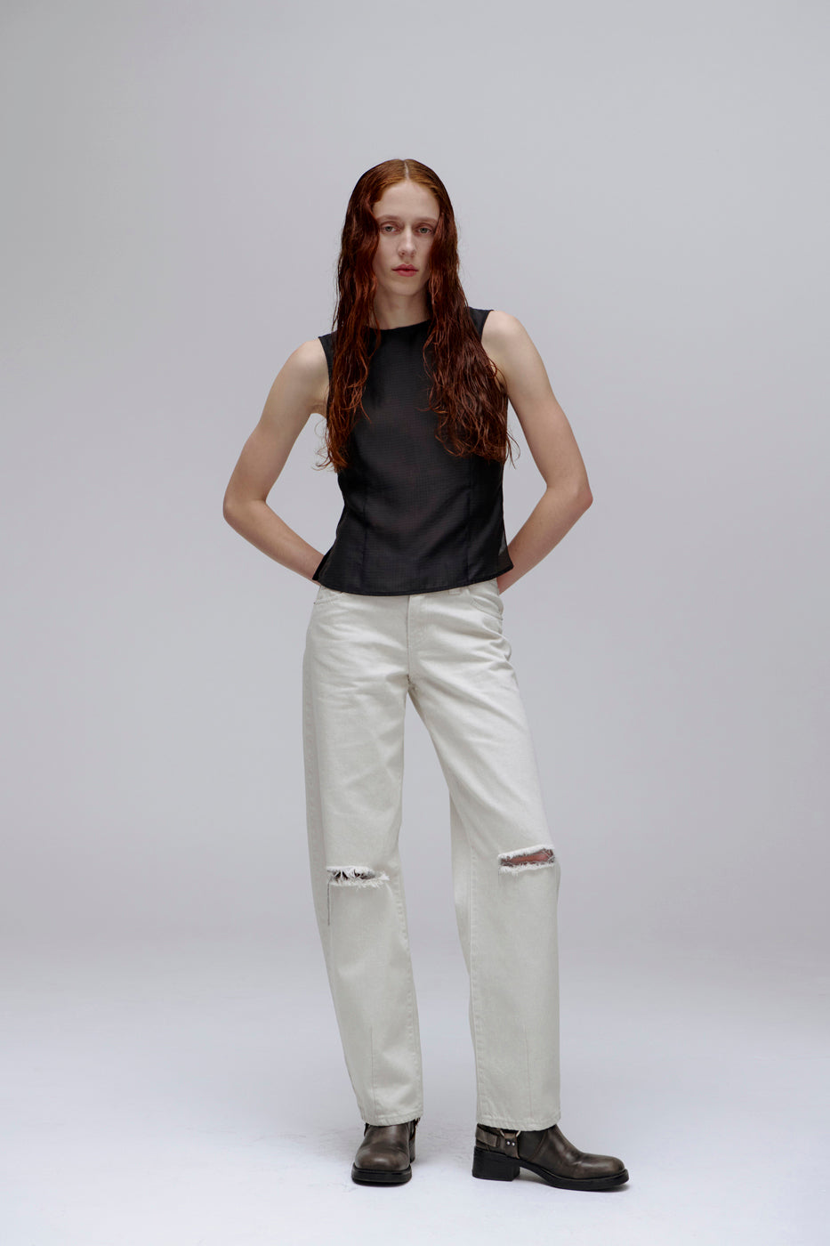 PV View Jeans // Parchment