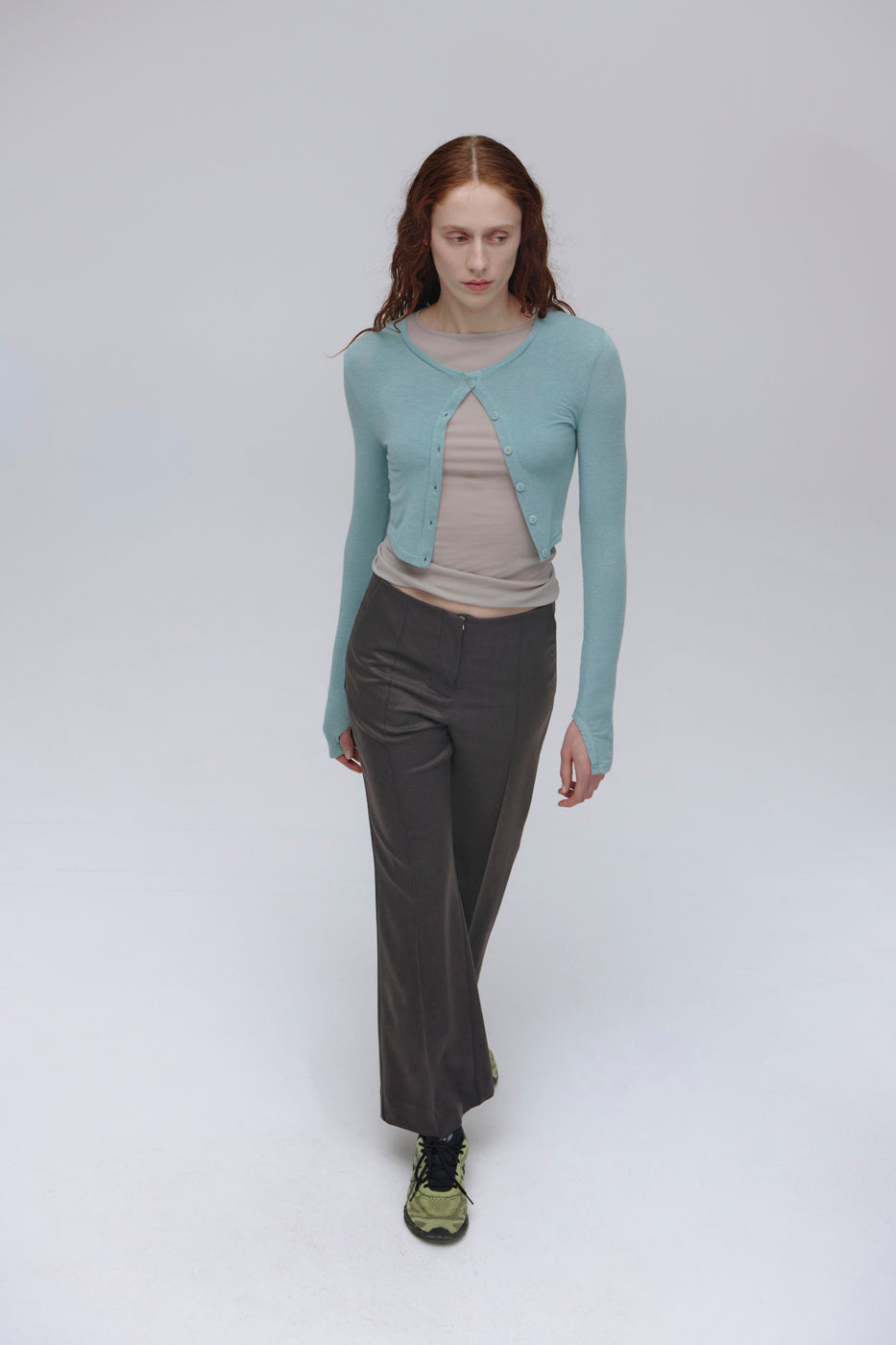 PV Assume Cardigan // Teal