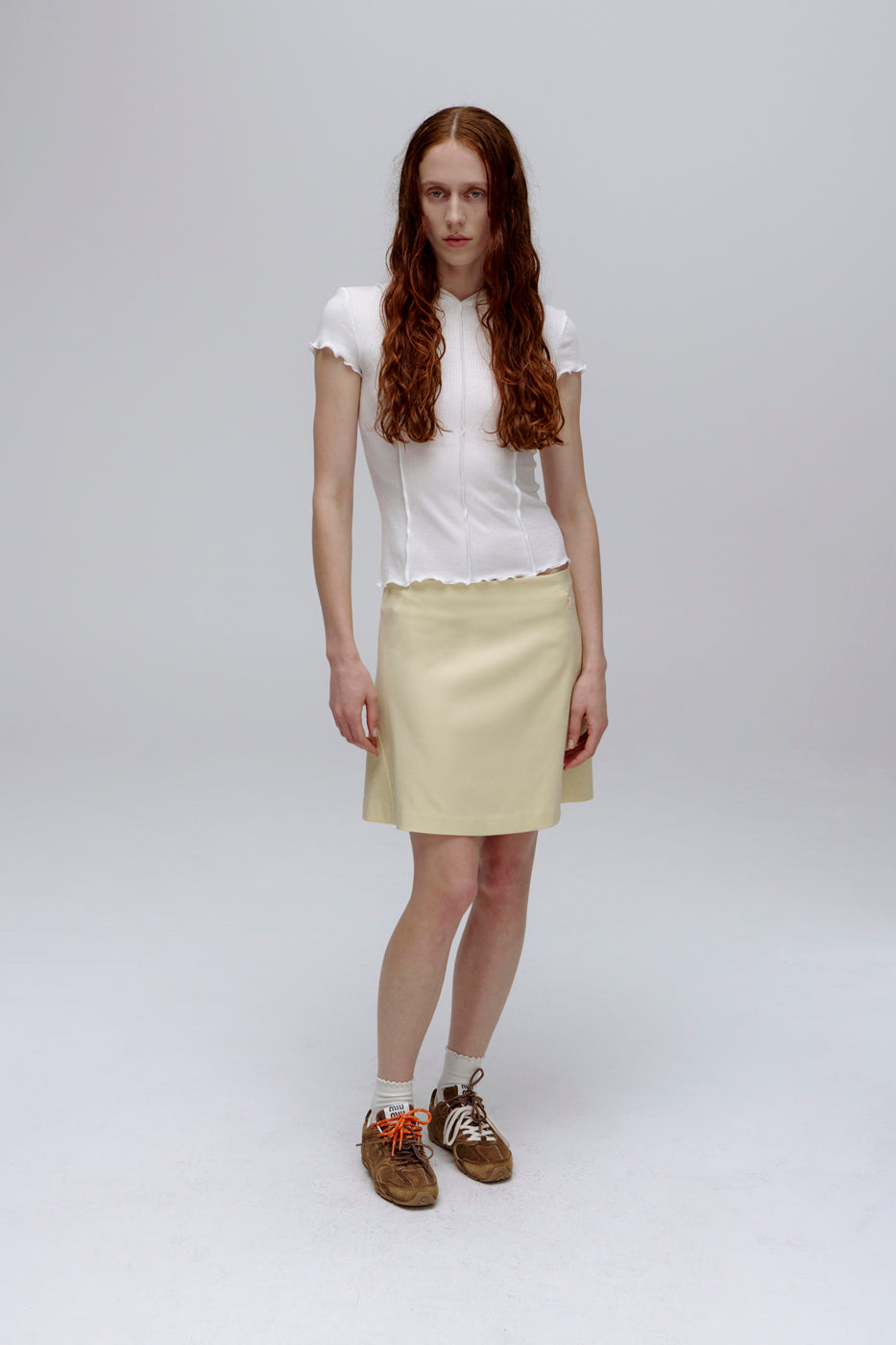 PV Receipt Skirt // Blonde