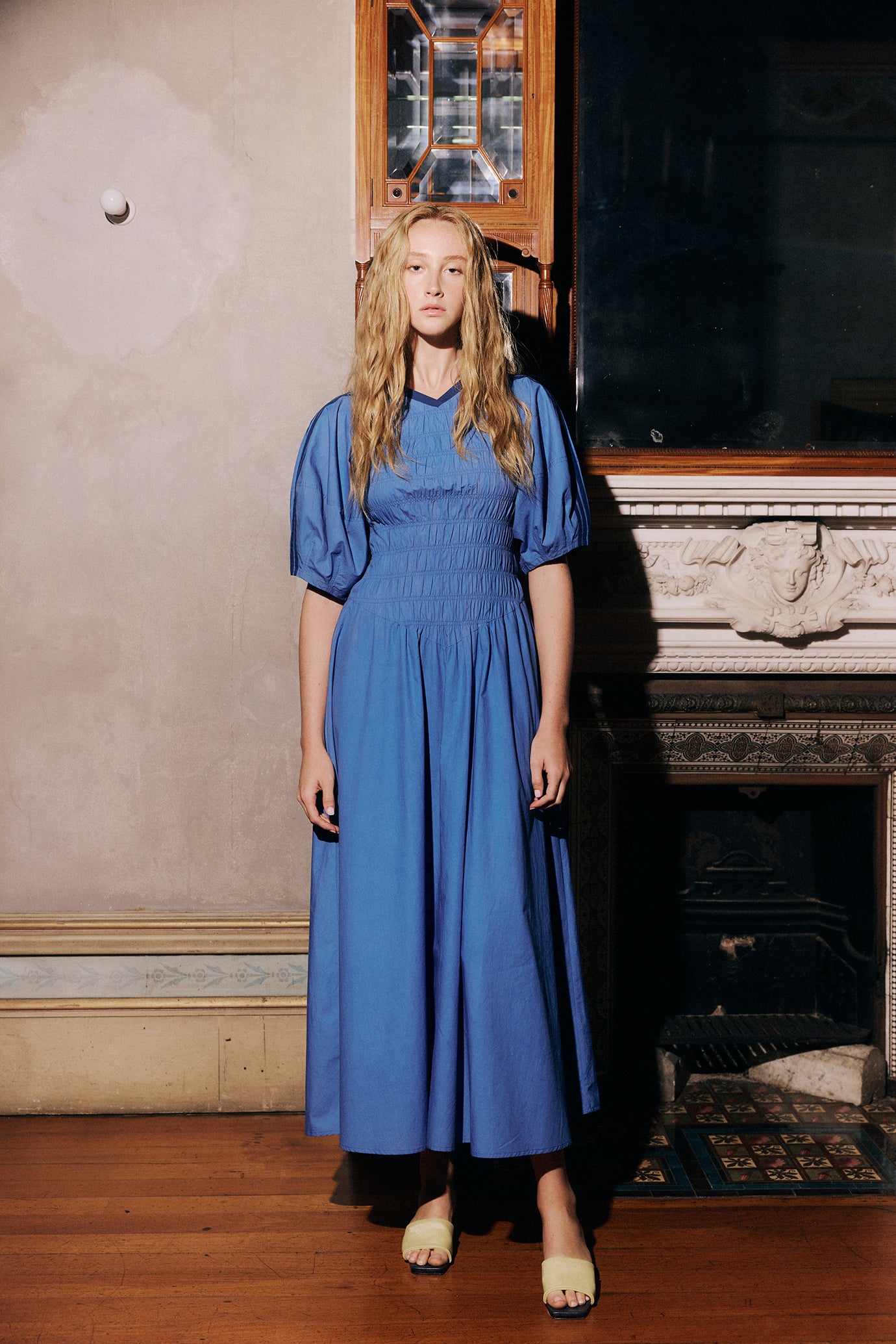 Muse Field Dress // Blue