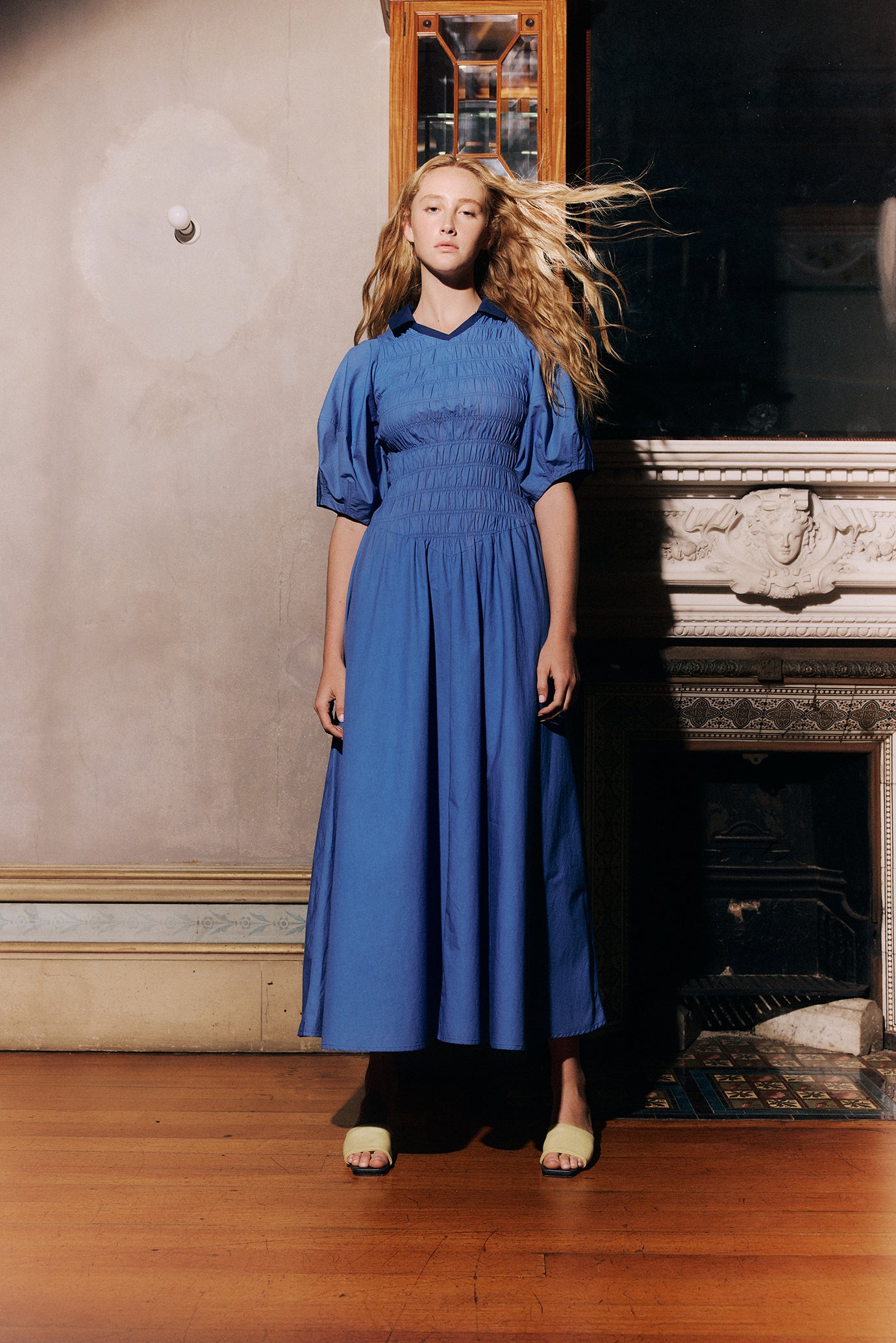 Muse Field Dress // Blue