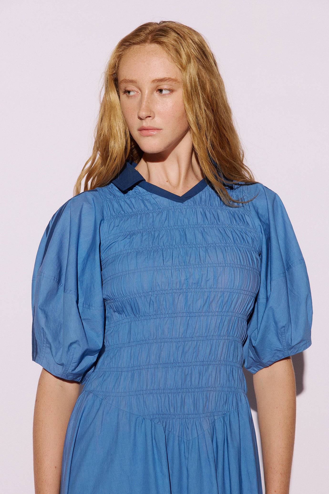 Muse Field Dress // Blue