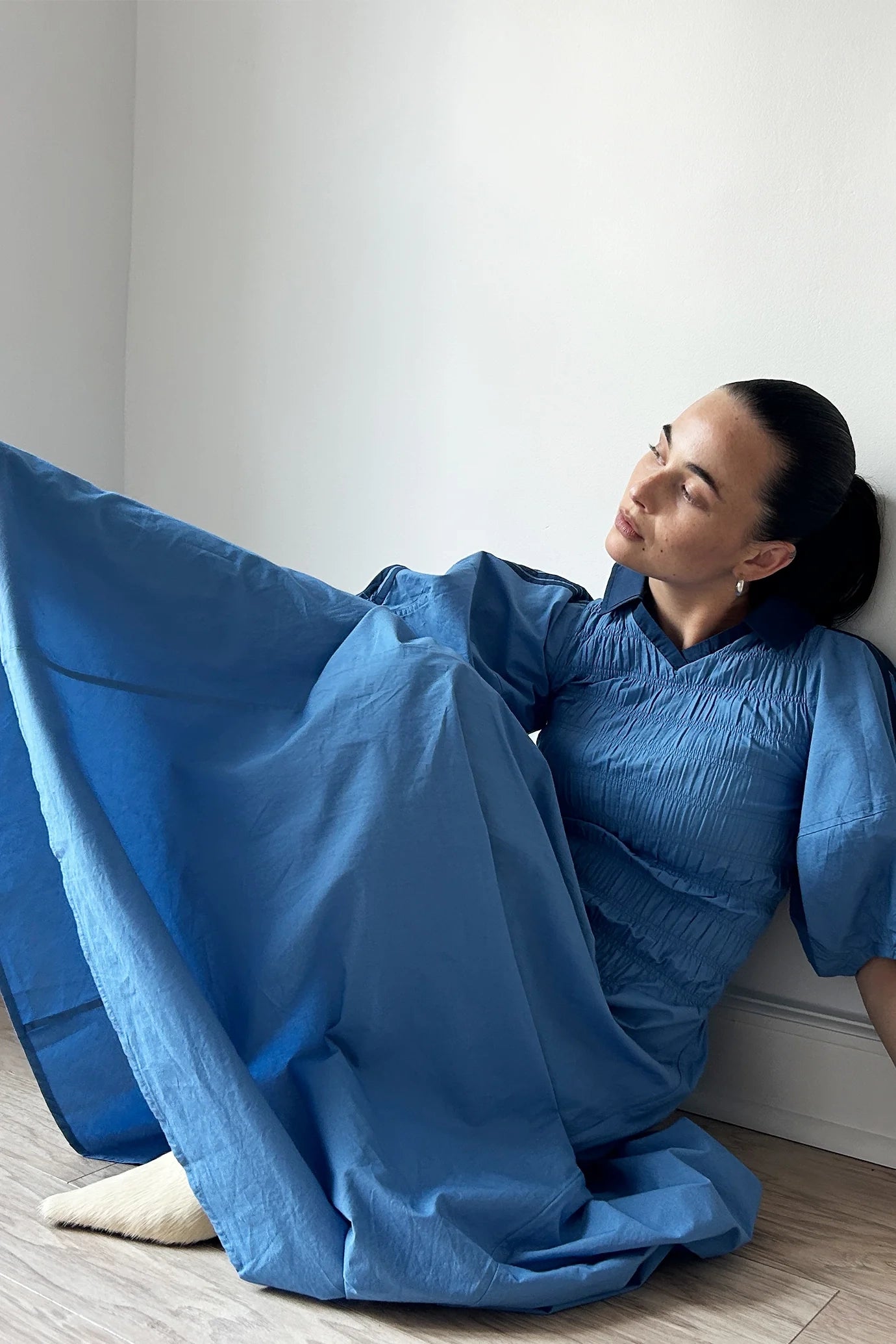 Muse Field Dress // Blue