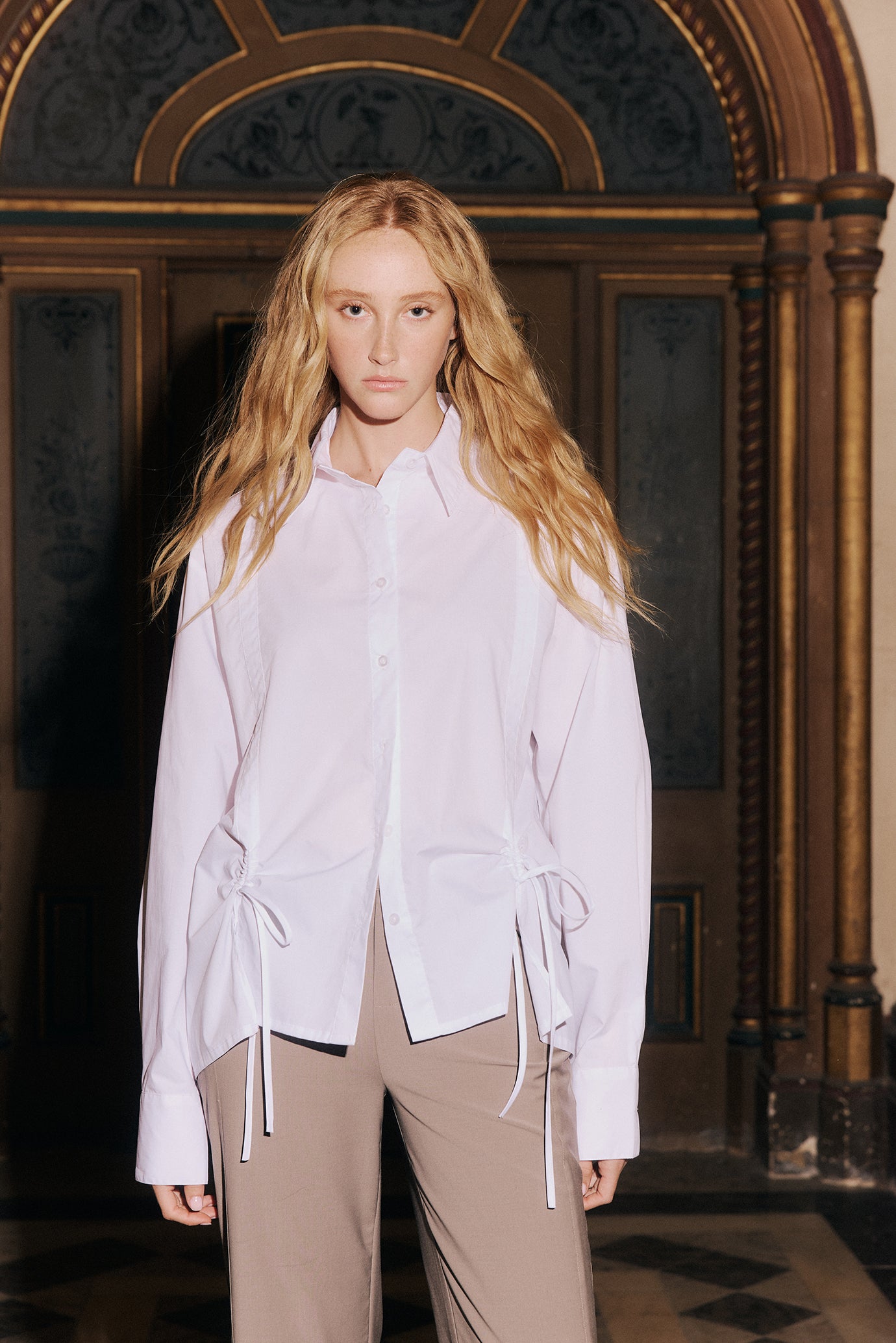 Muse Zaya Shirt // White