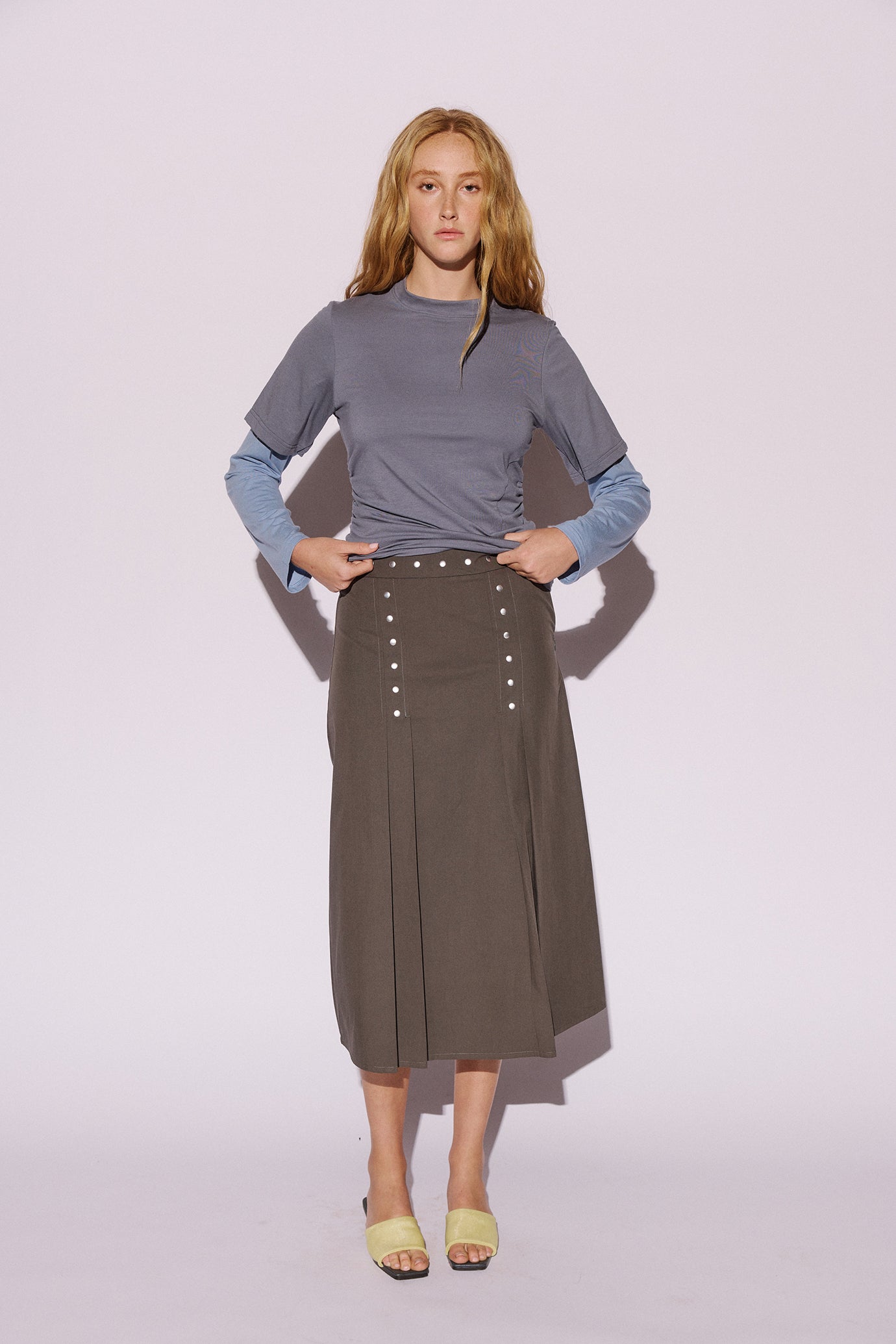 Muse Fenn Skirt // Slate