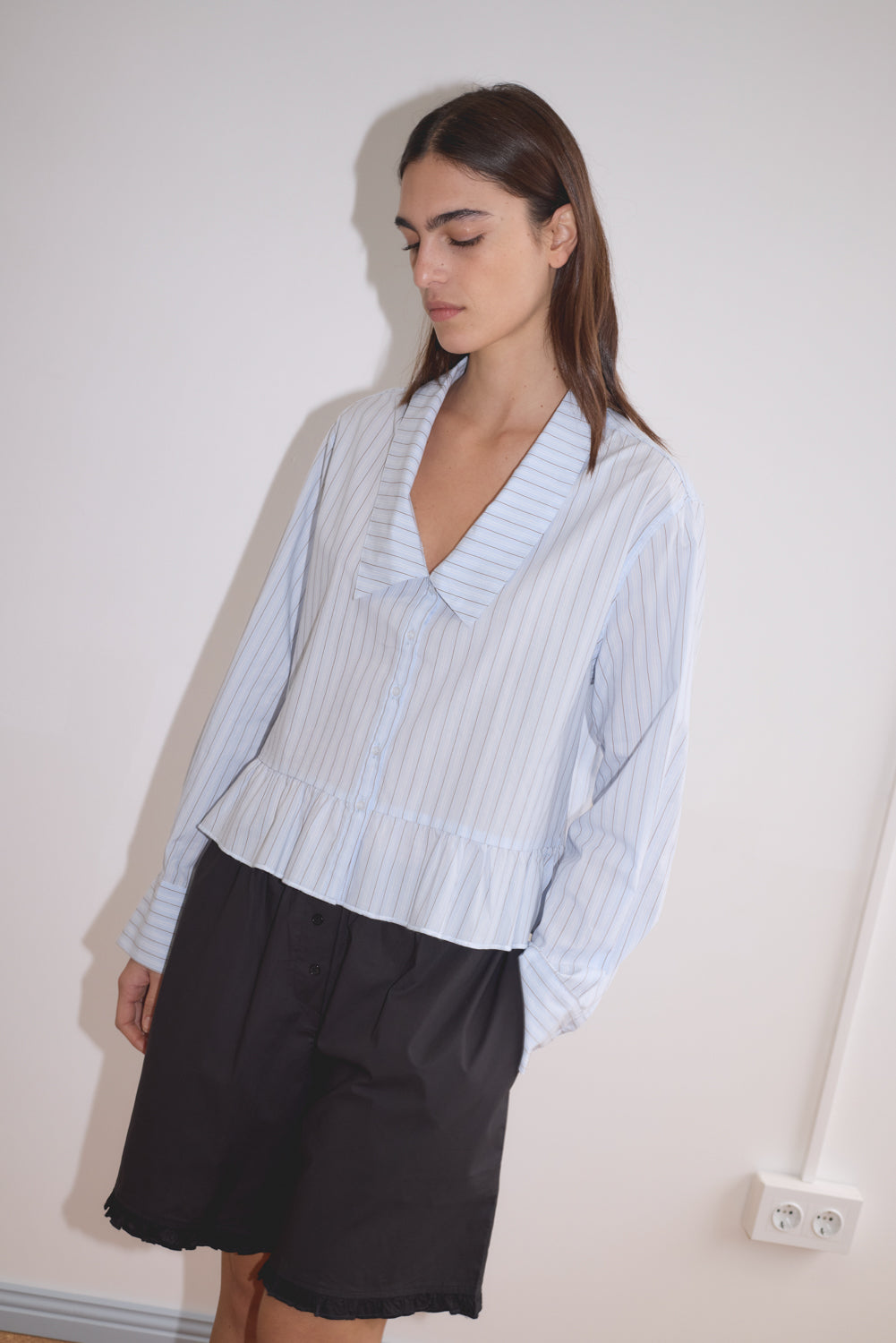 Deiji Studios Flounce Short // Black