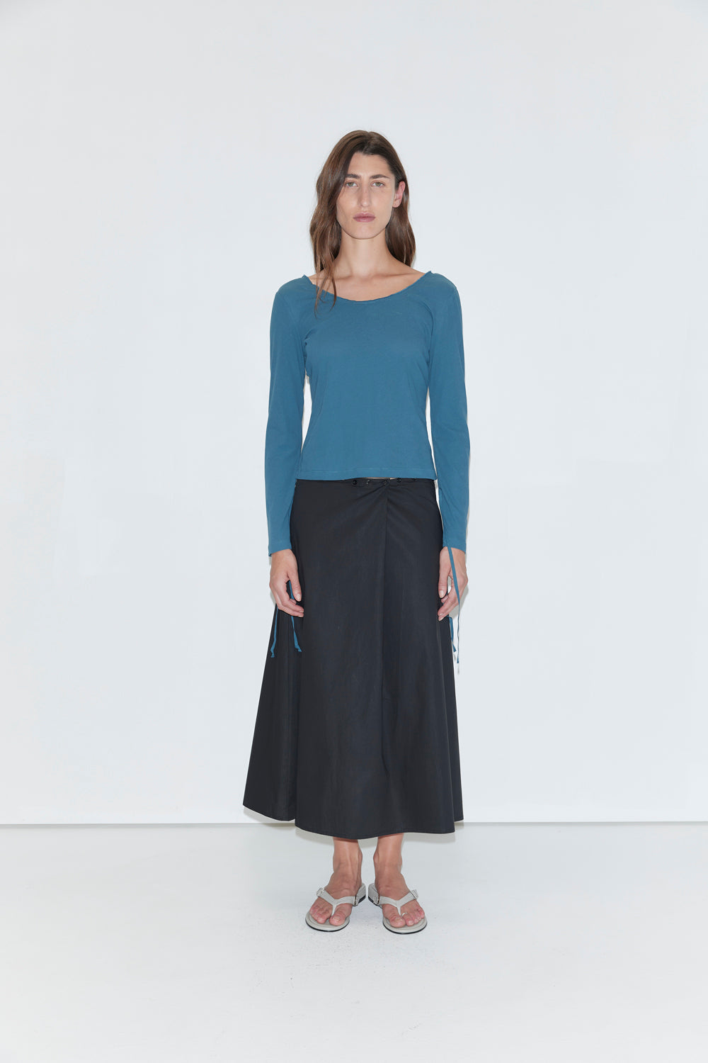 Deiji Studios Wrap Skirt // Black