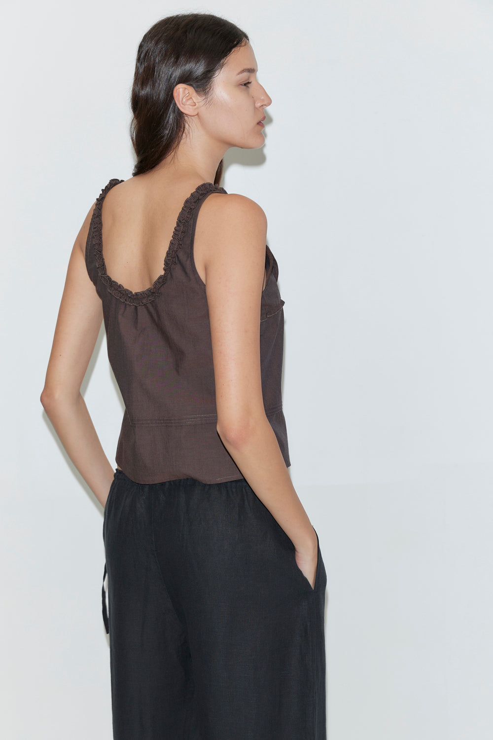 Deiji Studios Frills Top // Toast