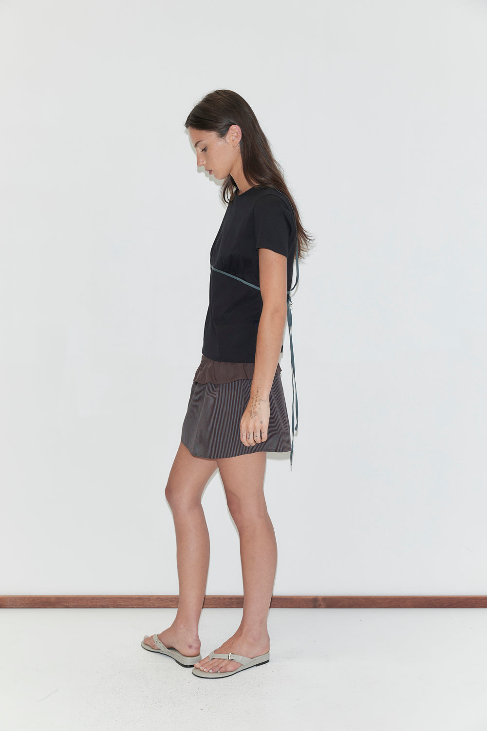Deiji Studios Tape Tee // Black
