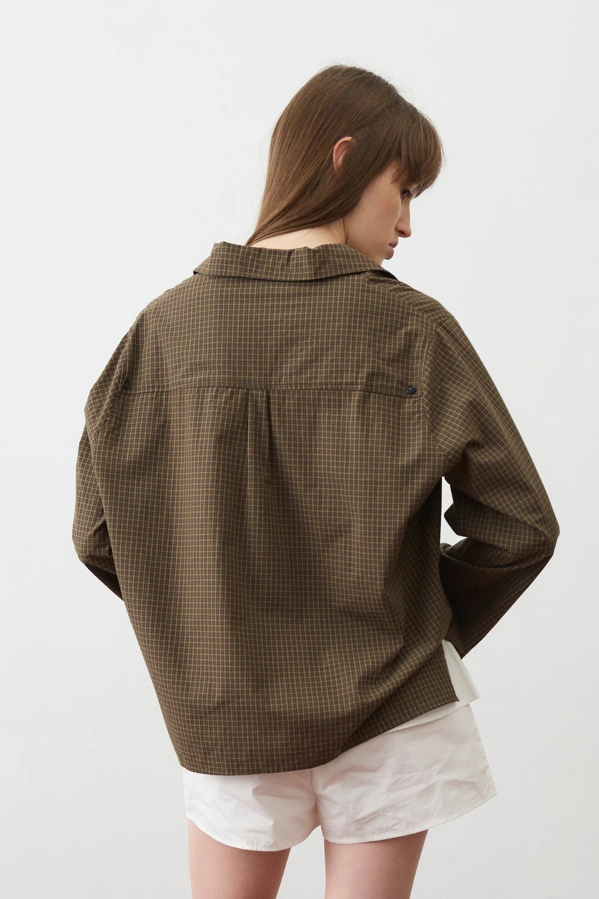 Deiji Studios Button Pocket Shirt // Garden Check