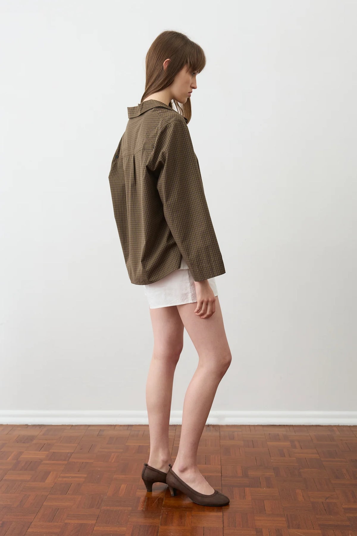 Deiji Studios Button Pocket Shirt // Garden Check