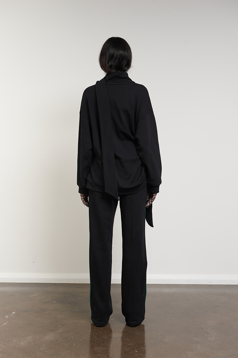Verner Maria Bow Sweater // Black