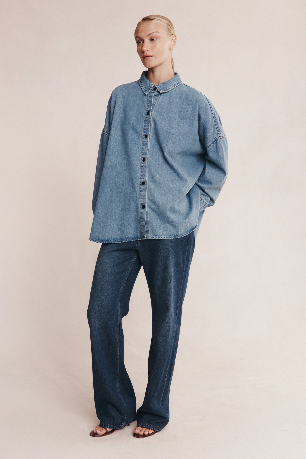 Marle Jordy Shirt // Light Wash