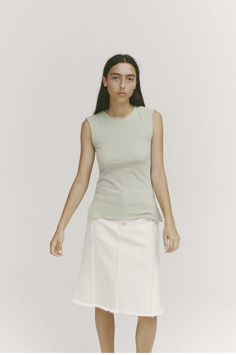 PV Deadline Skirt // Ivory