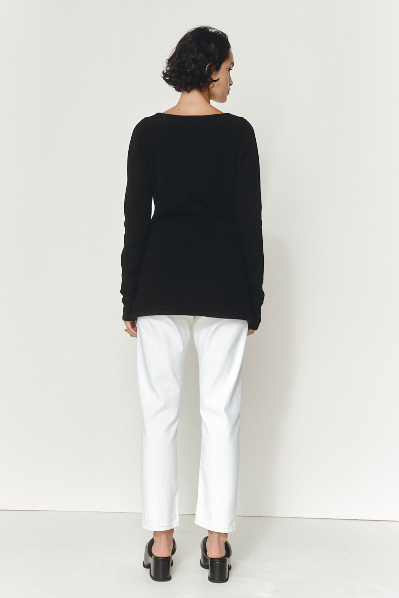 Marle Capri Cardigan // Black