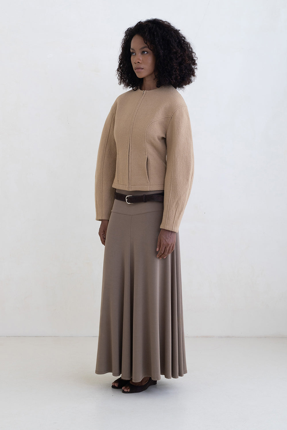 Belle Anna Raina Belt // Brown