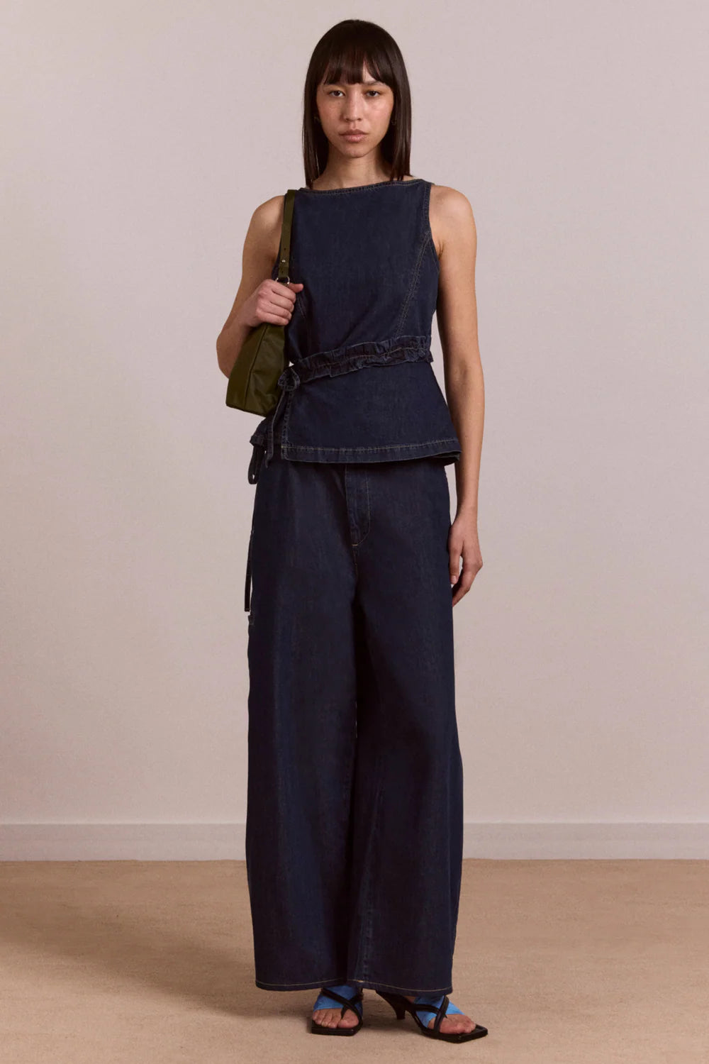 Damson Madder Straight Leg Augusta Jean // Dark Indigo