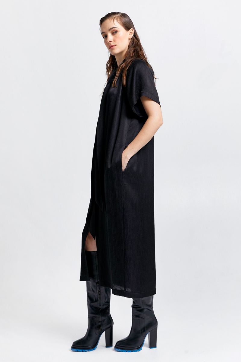 Karen Walker Topaz Dress // Black