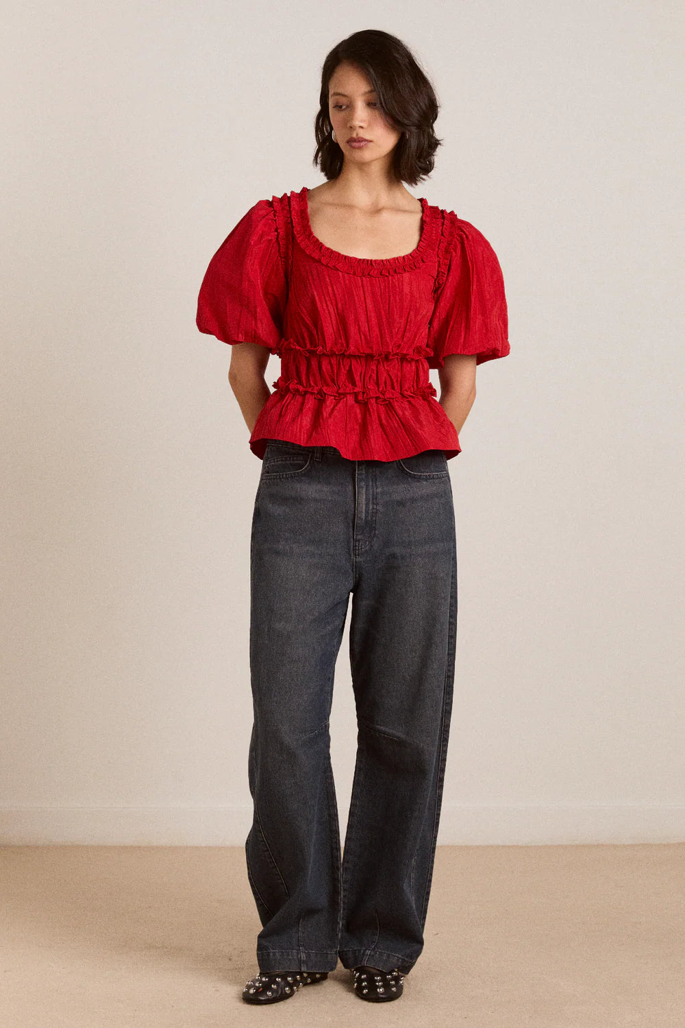 Damson Madder Felix Jean // Harbour Wash