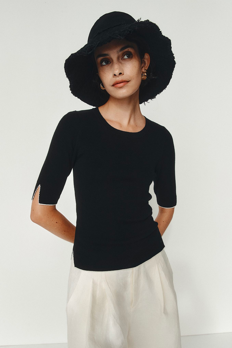 Marle Nonna Hat S24 // Black