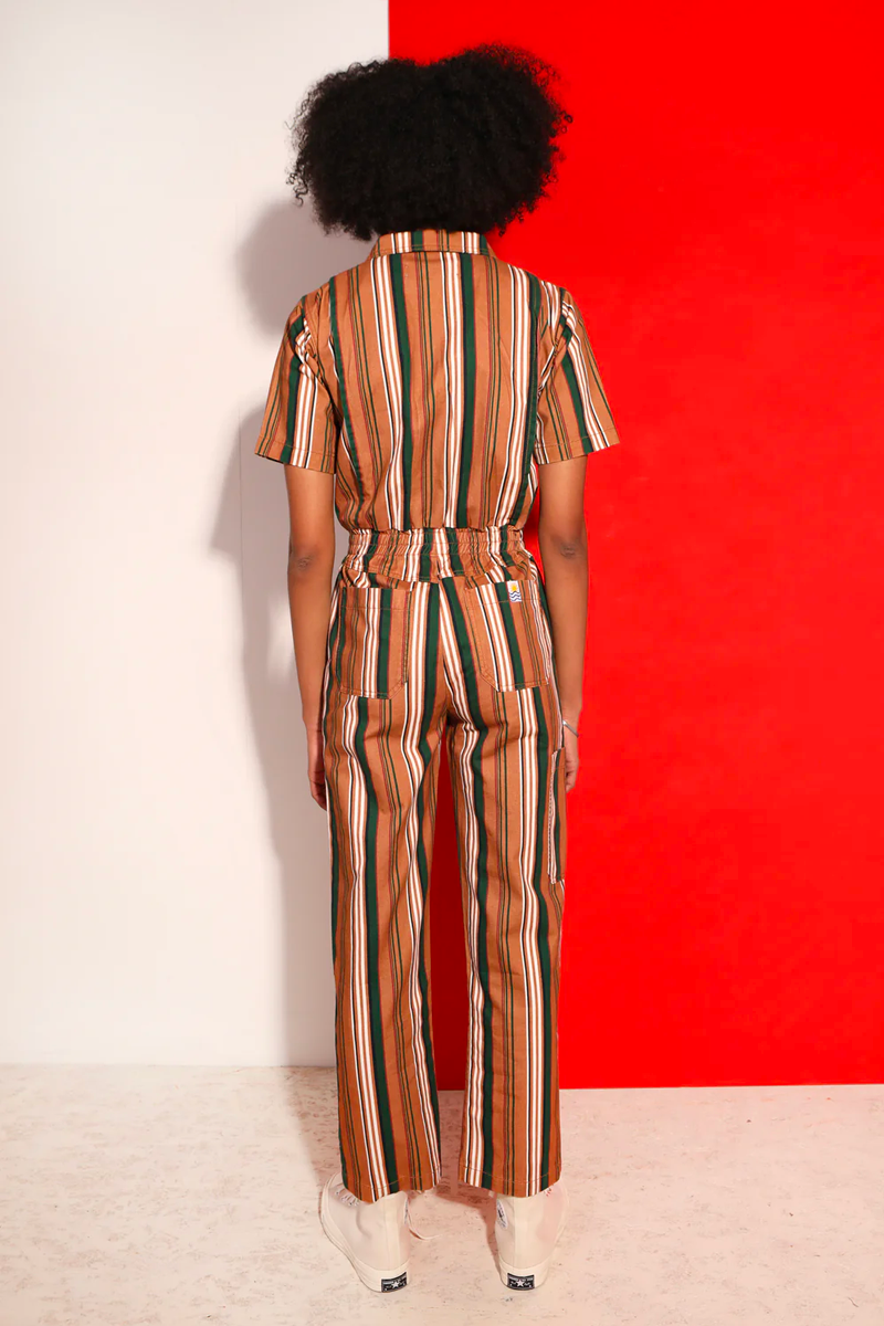 L.F. Markey Danny S/S Boilersuit // 90s Stripe