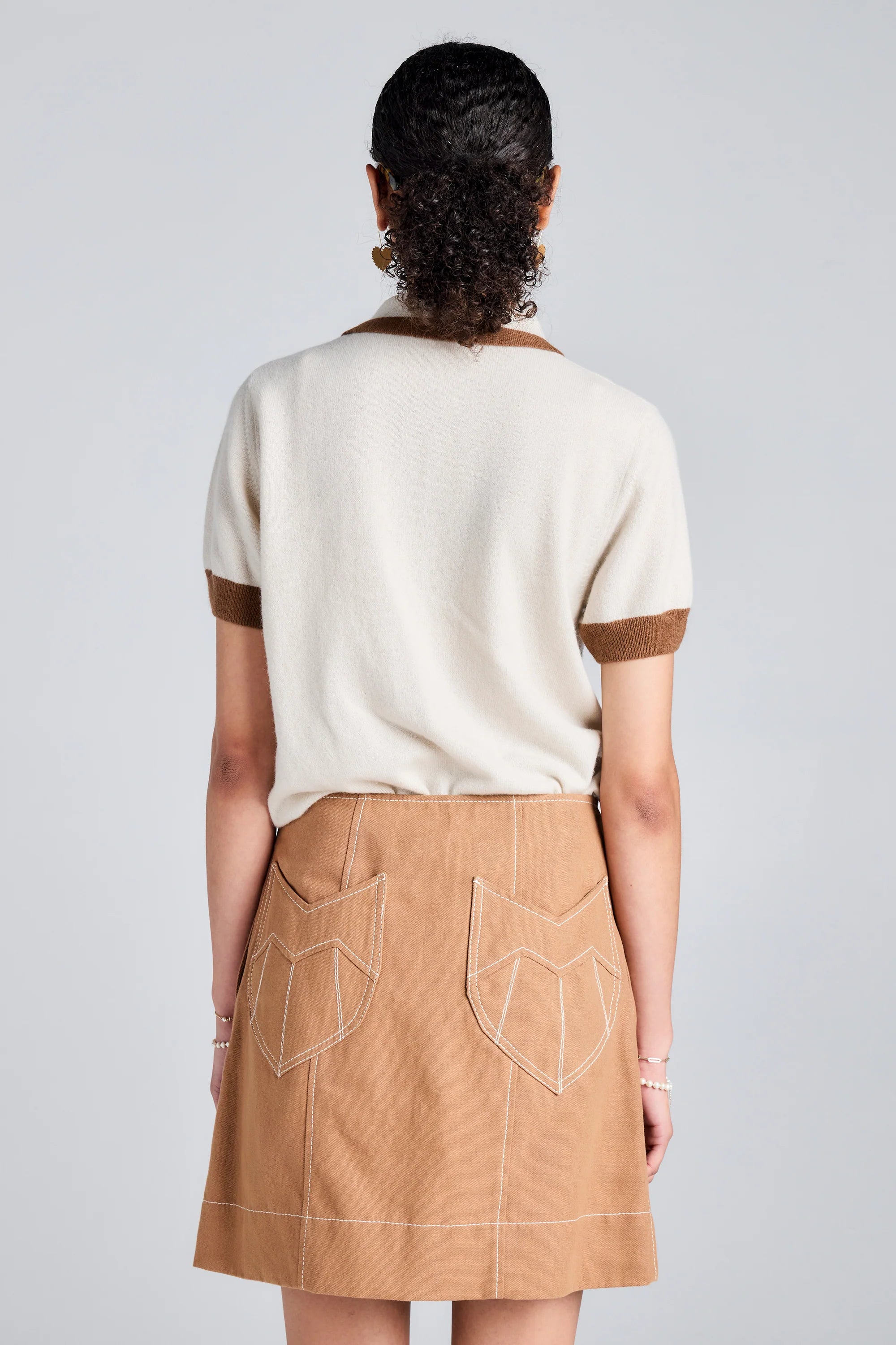 Karen Walker County Skirt // Mocha