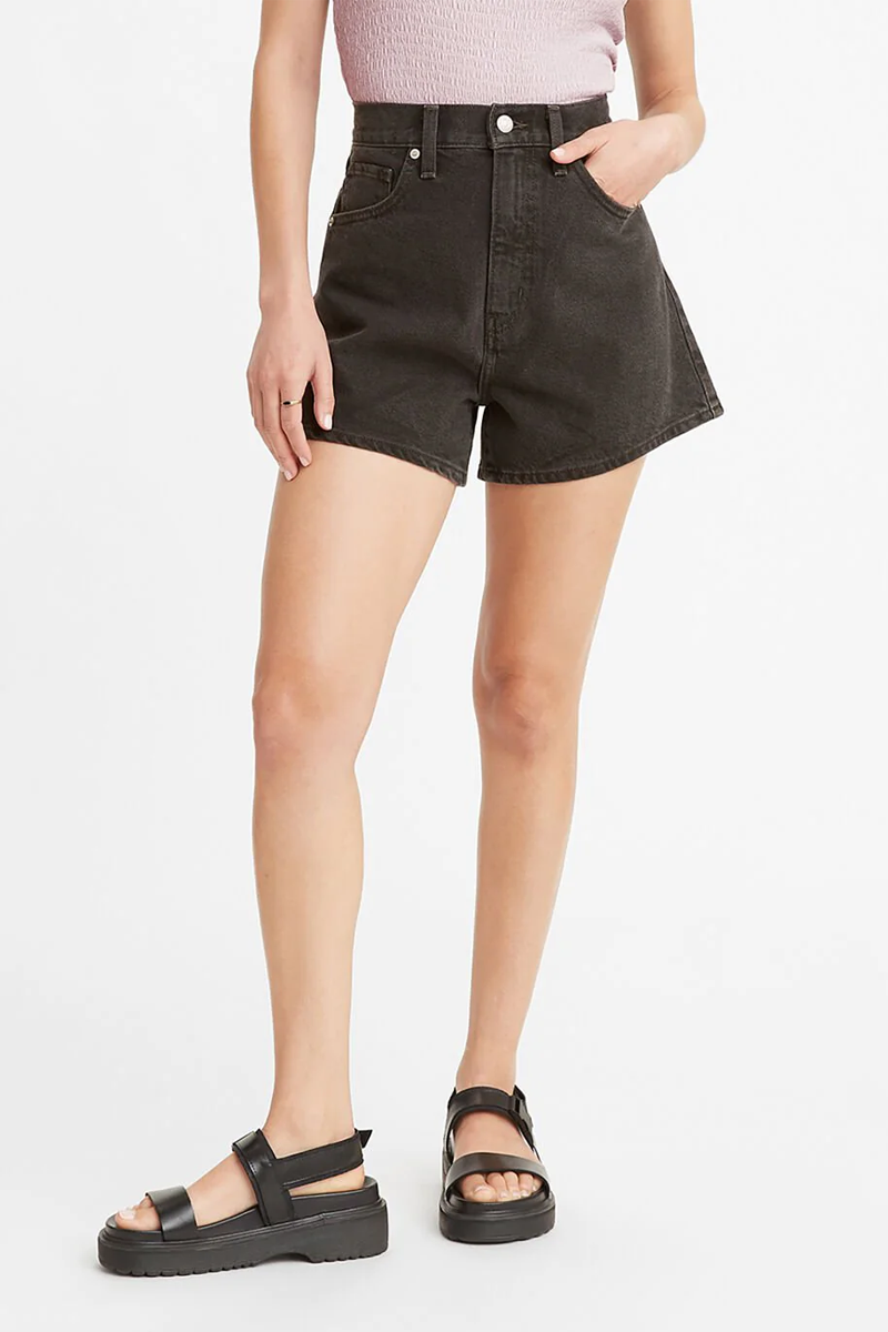 Levis High Waisted Mom Short // Wonderful