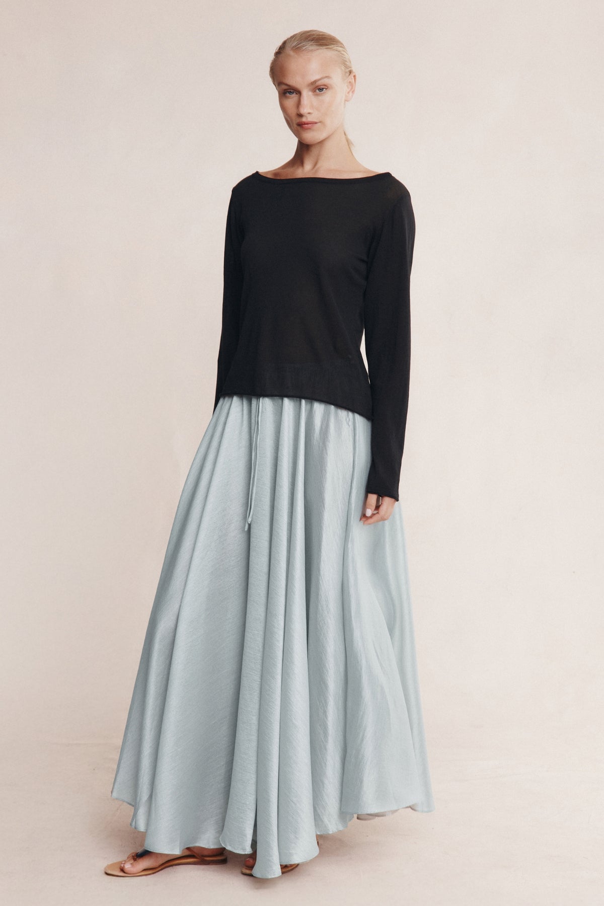 Marle Jill Knit Top // Black
