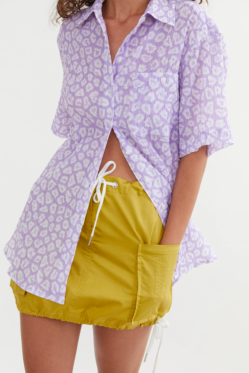 Blanca Carol Shirt // Purple