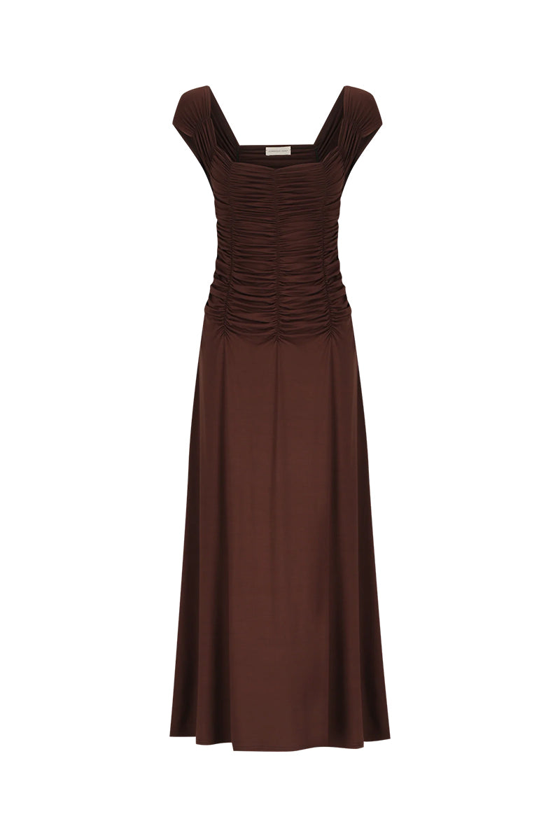Dominique Healy Jolene Dress // Chocolate