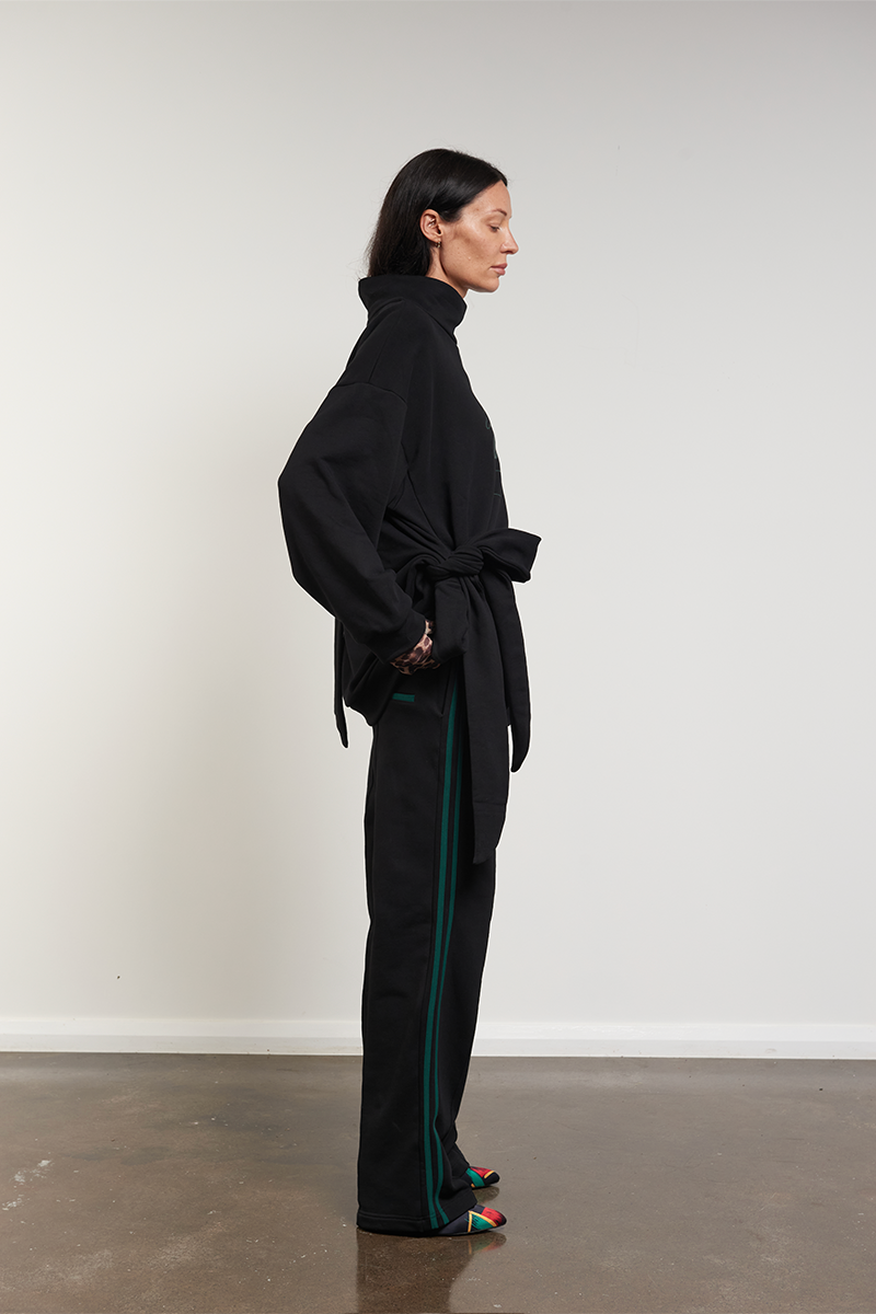 Verner Maria Bow Sweater // Black