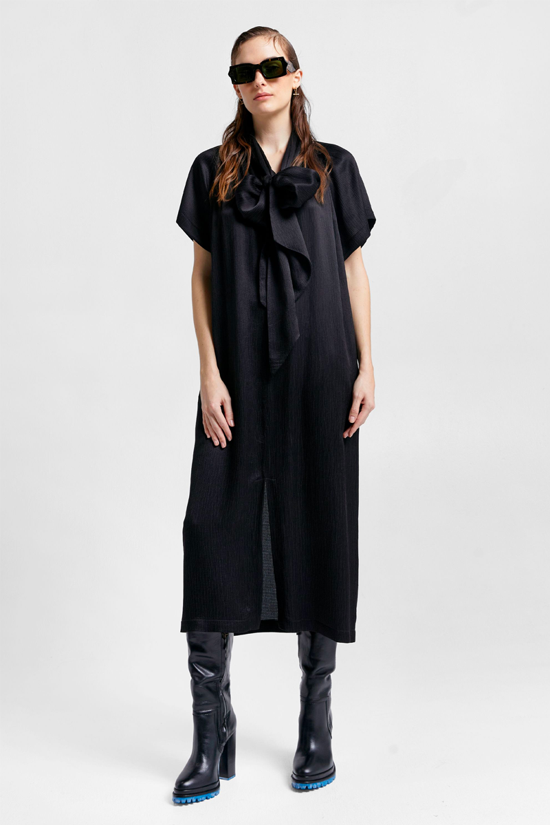 Karen Walker Topaz Dress // Black