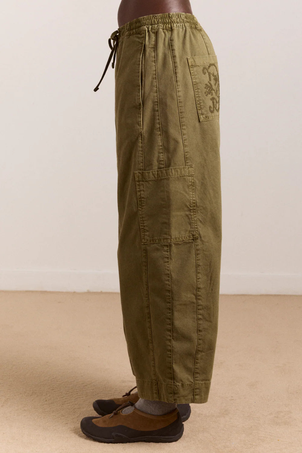 Damson Madder Felix Trouser // Olive