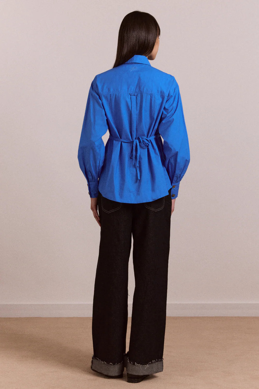 Damson Madder Lux Shirt // Blue
