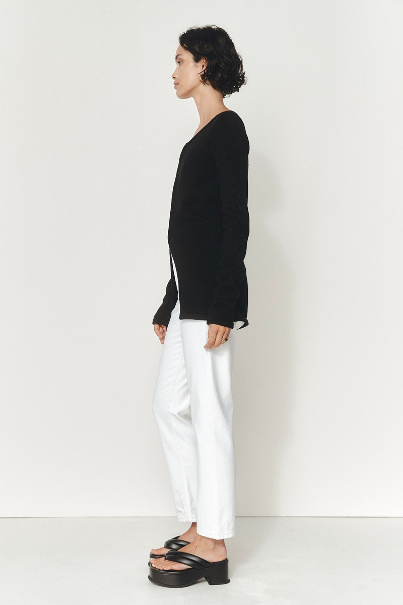 Marle Capri Cardigan // Black
