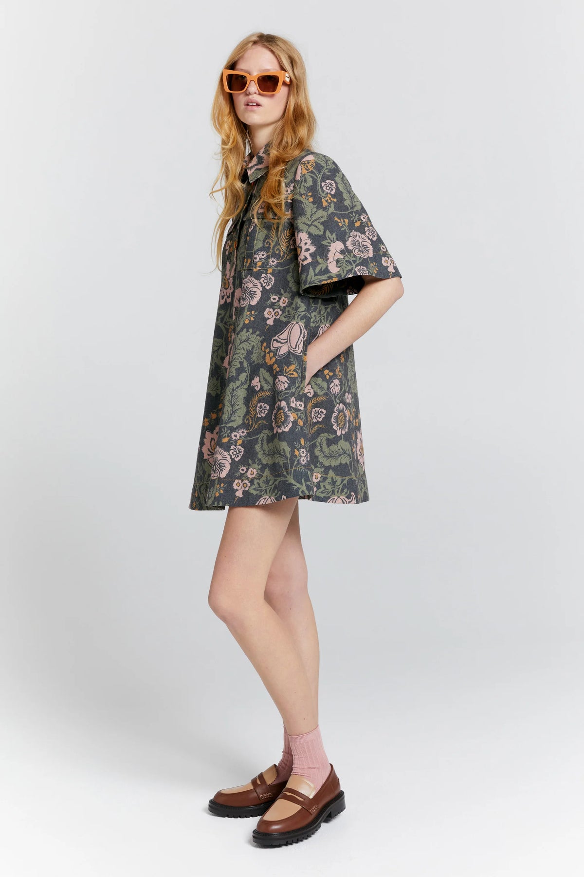 Karen Walker Journey Dress // Black Multi