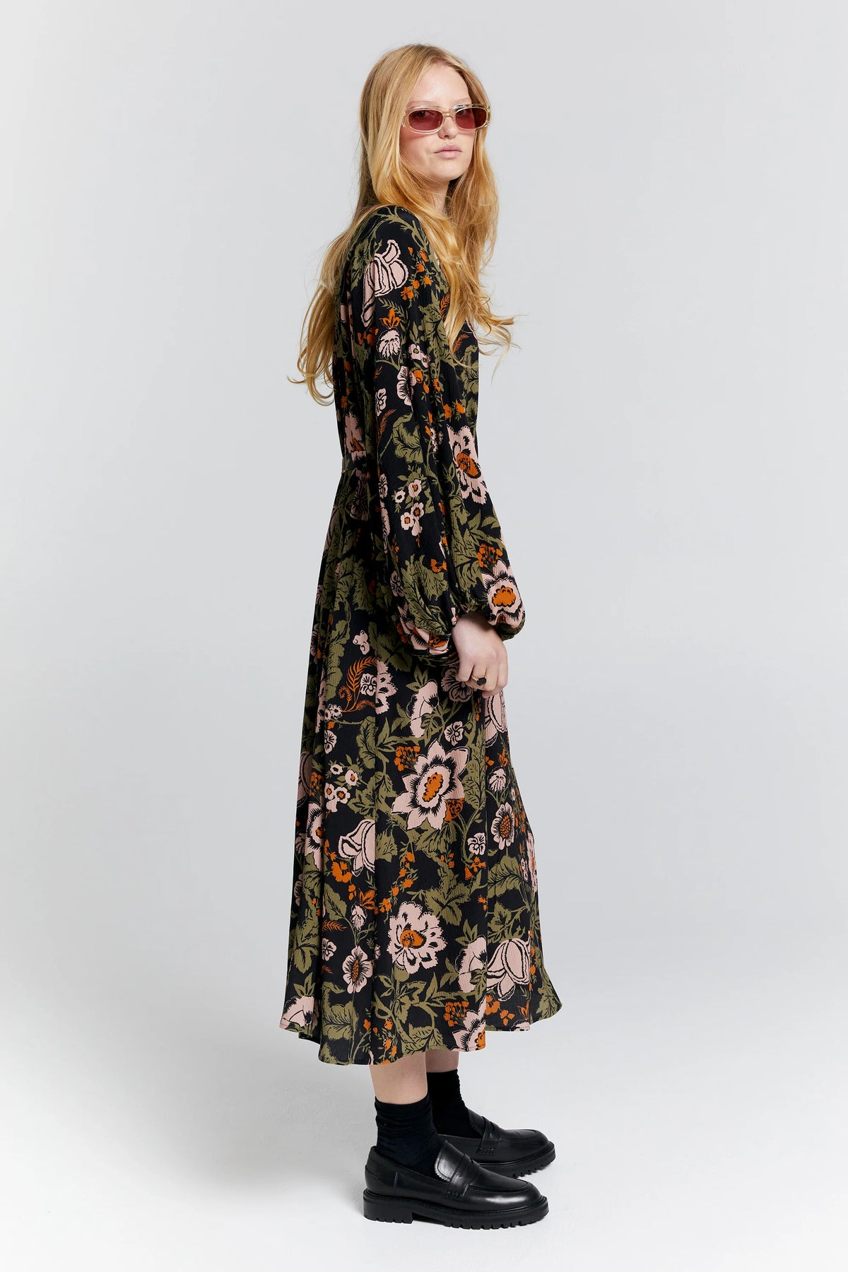 Karen Walker Truth Dress // Black Multi